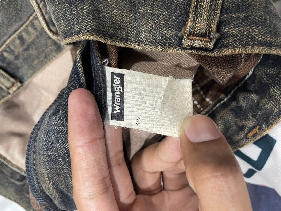 Japanese Brand × Vintage × Wrangler 🔥🔥Vintage wrangler distressed denim thrashed🔥🔥 Size US 32 / EU 48 - 13 Thumbnail