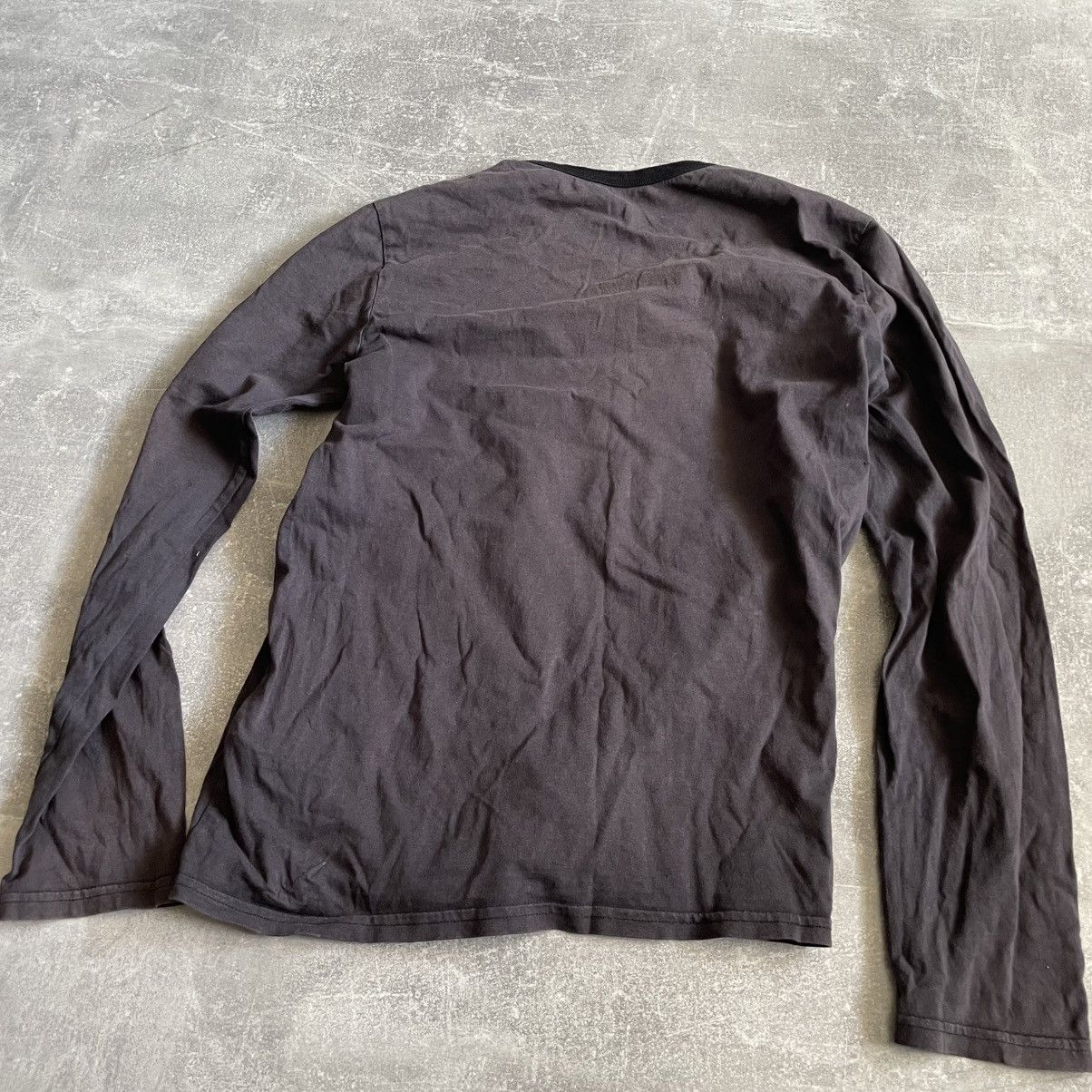 Zadig & Voltaire ZADIQ VOLTAIRE Y2K Skull Long Sleeve Tee shirt die distress Size US S / EU 44-46 / 1 - 8 Thumbnail
