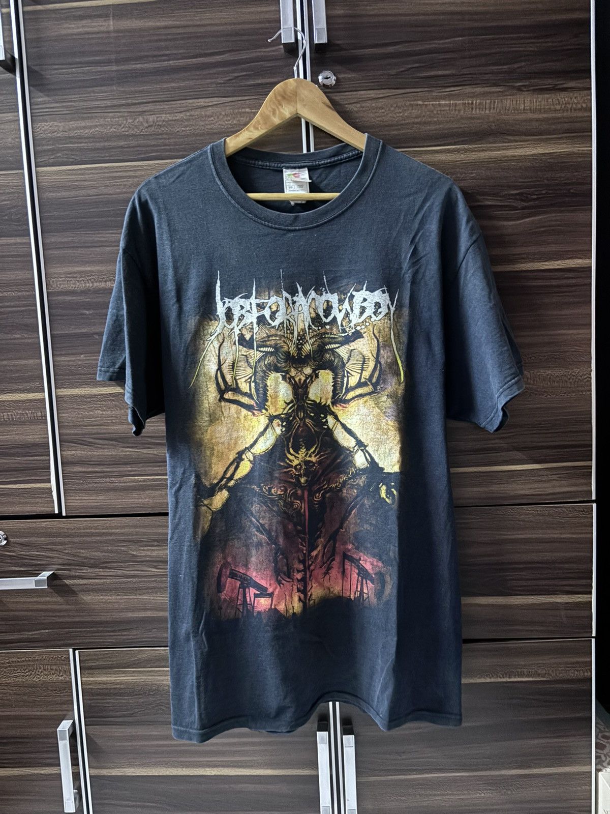 Band Tees Job for a cowboy death metal tshirt Size US XL / EU 56 / 4 - 1 Thumbnail