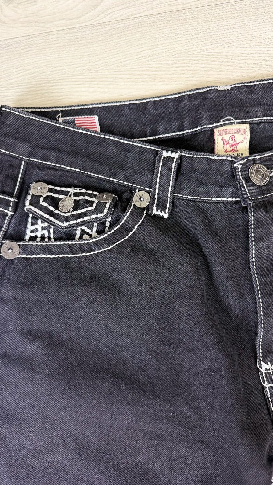 True Religion True Religion Joe Super T Jeans Size US 36 / EU 52 - 9 Thumbnail