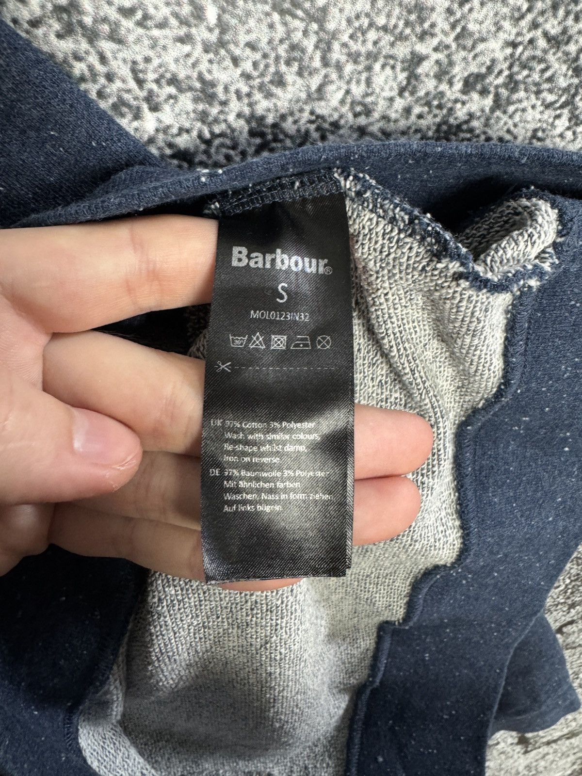 Barbour Men’s Barbour Neutical Supply Dept Sweatshirt Luxury Size S Size US S / EU 44-46 / 1 - 8 Thumbnail
