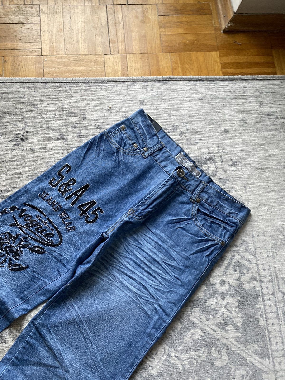 Hysteric Glamour × If Six Was Nine × Vintage Vintage Diesel Jeans Style Big Logo Scorpion Y2K Japanese Size US 30 / EU 46 - 5 Thumbnail