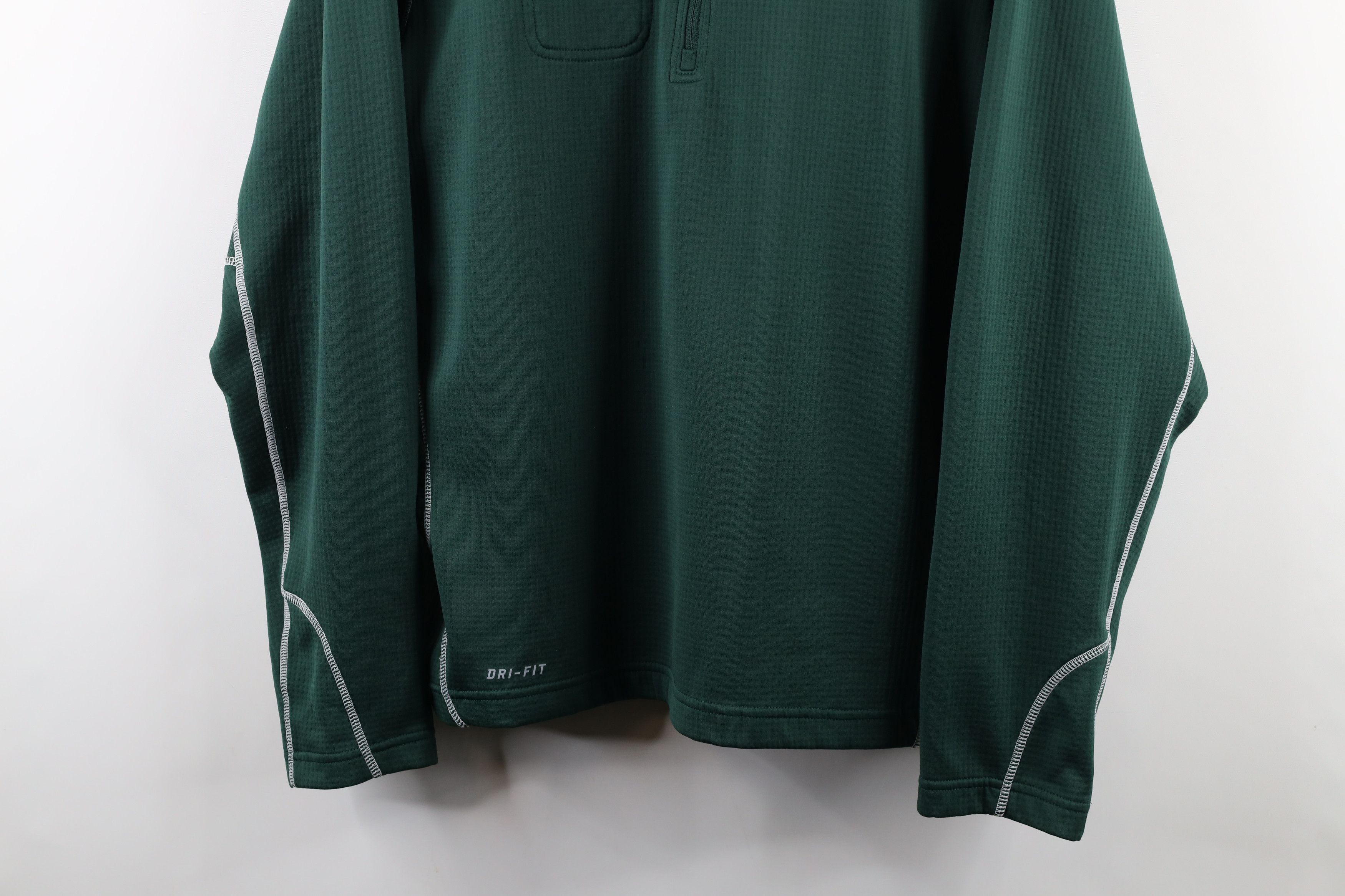 Nike Nike M Knit Michigan State University Half Zip Pullover Top Size US M / EU 48-50 / 2 - 3 Thumbnail
