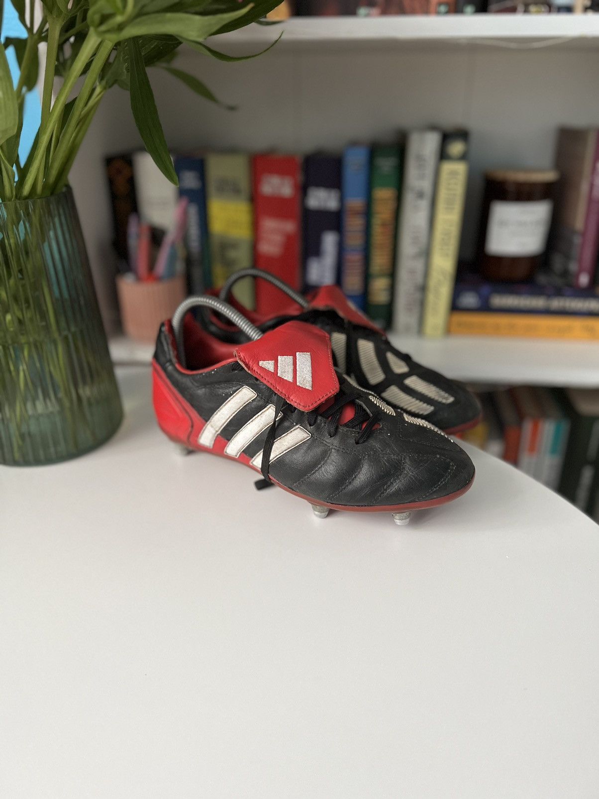 Adidas Adidas predator 2002 vintage boots shoes leather Size US 6.5 / EU 39-40 - 1 Thumbnail