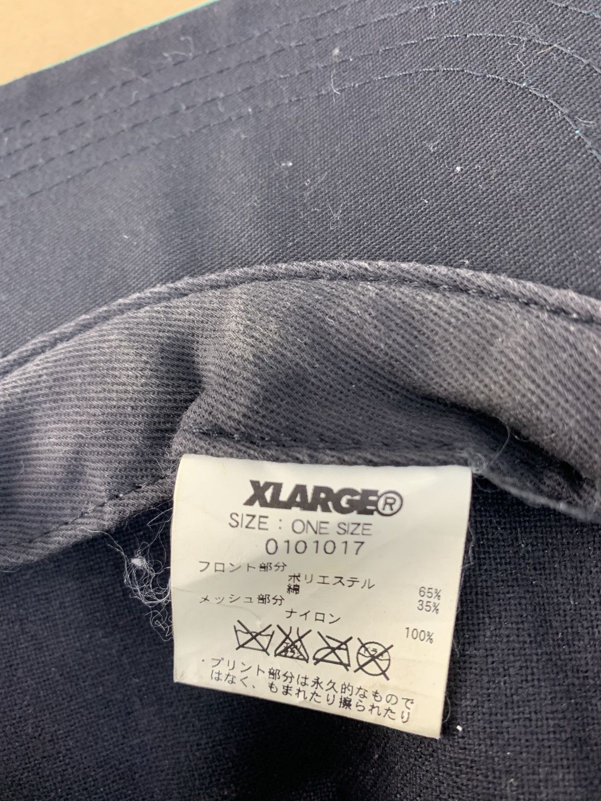 X-LARGE X Large Mesh Trucker Cap Spell Out Logo Snapback Size ONE SIZE - 7 Thumbnail