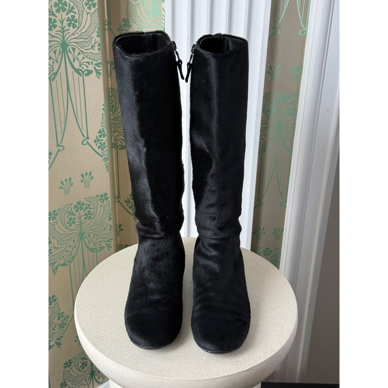 Prada Vintage Prada Pony Style Calfskin Riding Boots 36 / 6 Size US 6 / IT 36 - 7 Thumbnail