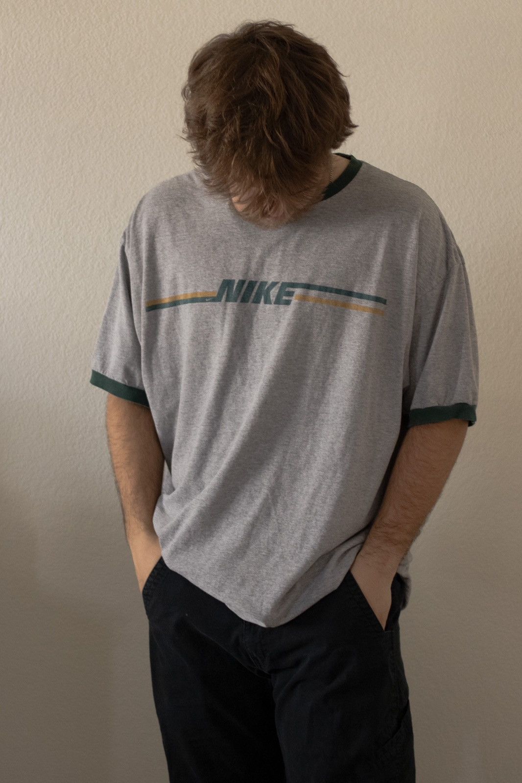 Nike × Vintage Vintage Nike Tee Size US XL / EU 56 / 4 - 1 Thumbnail