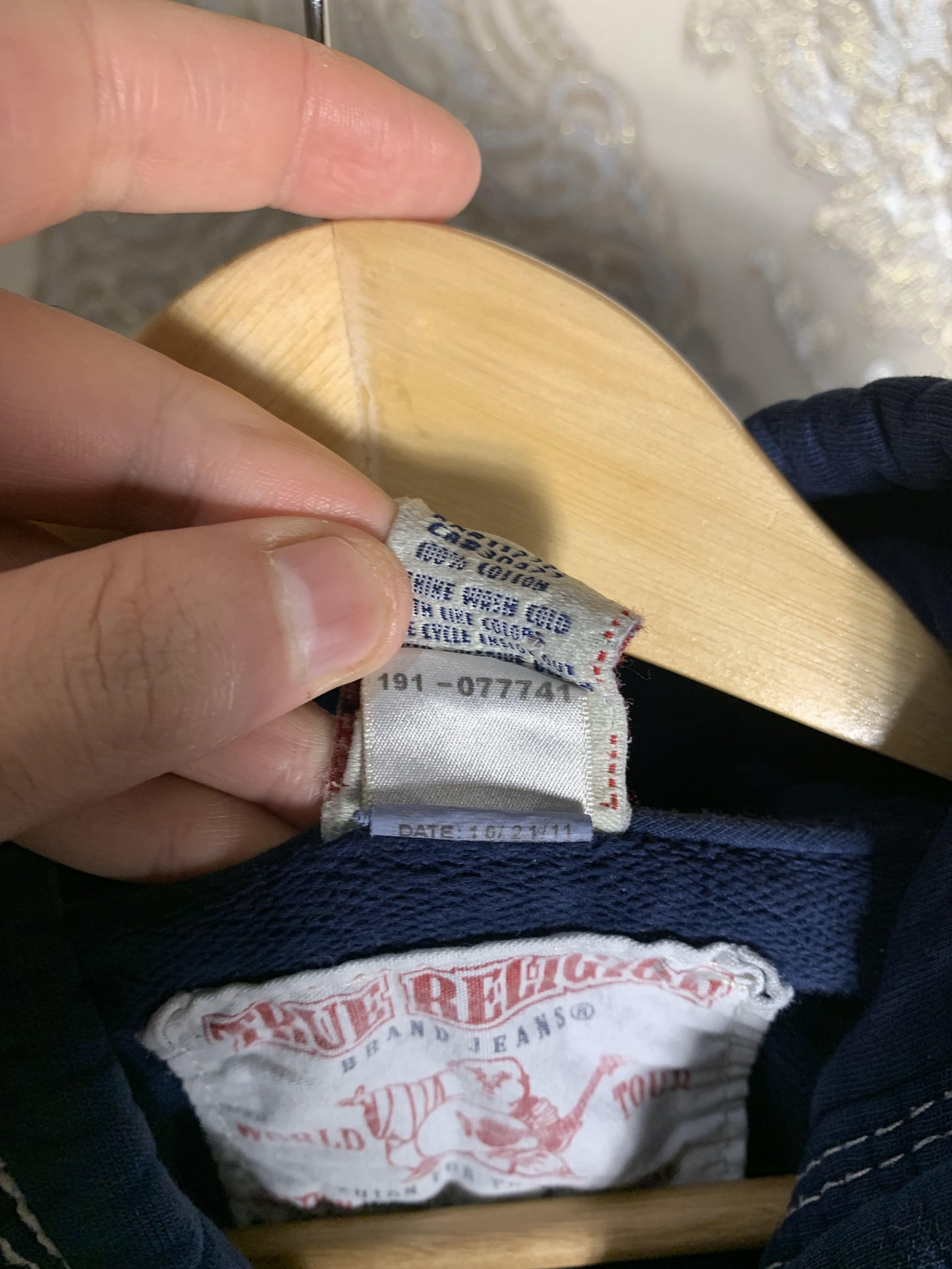True Religion VINTAGE TRUE RELIGION DESIGNER ZIP HOODIE JAKCET RETRO Y2K Size US L / EU 52-54 / 3 - 6 Thumbnail