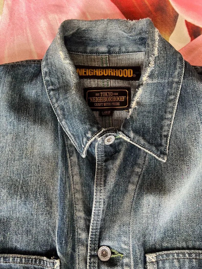 Neighborhood Neighborhood Denim Jacket Size L Size US L / EU 52-54 / 3 - 2 Thumbnail