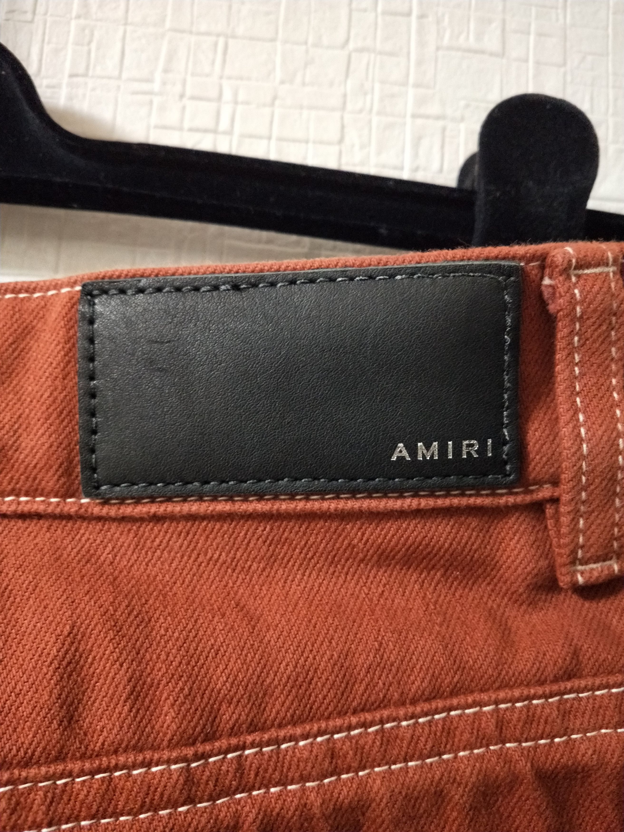Amiri Embroidered Hisbiscus Flare Jeans Size US 29 - 7 Thumbnail