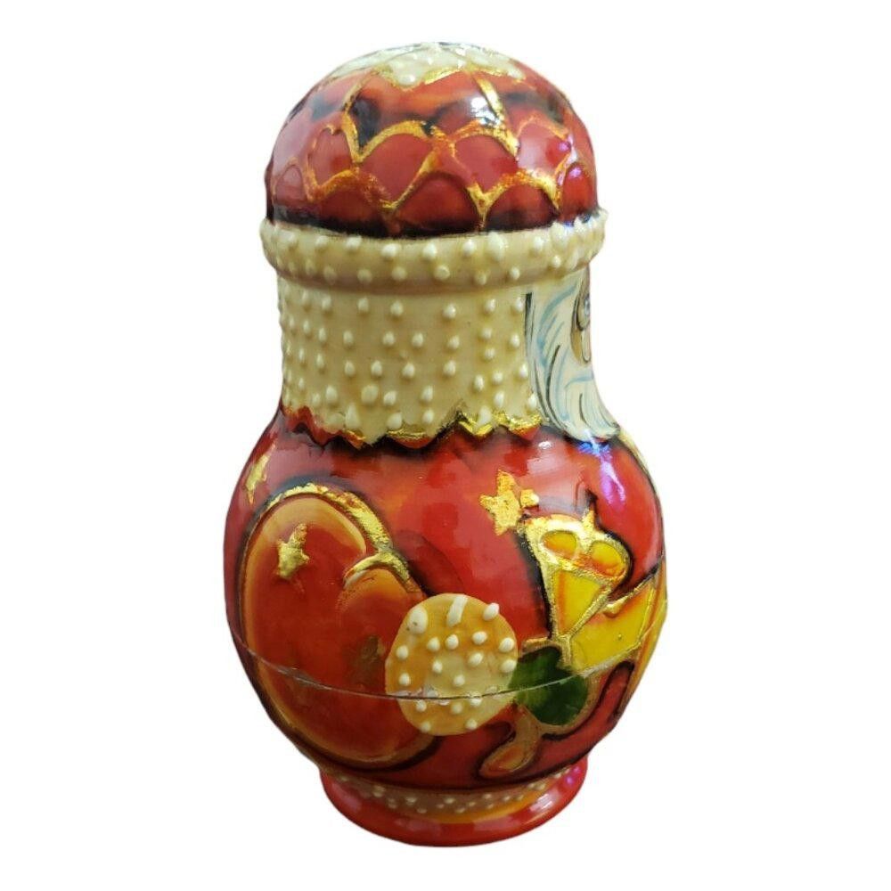 Designer Russian Nesting Santa Claus 8” Size ONE SIZE - 3 Thumbnail