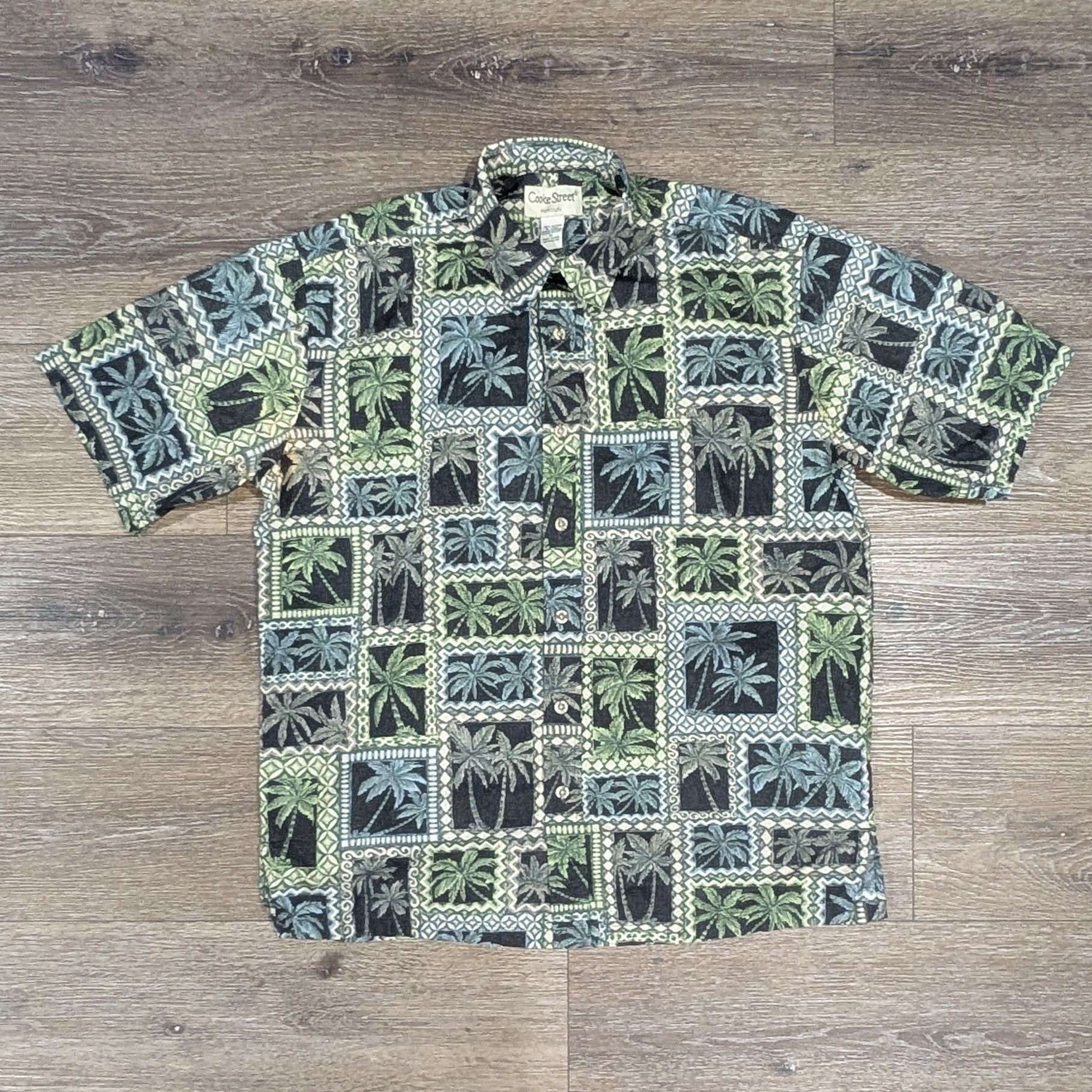 Other Vintage Cooke Street palm trees Hawaiian shirt - SIZE M Size US M / EU 48-50 / 2 - 1 Thumbnail