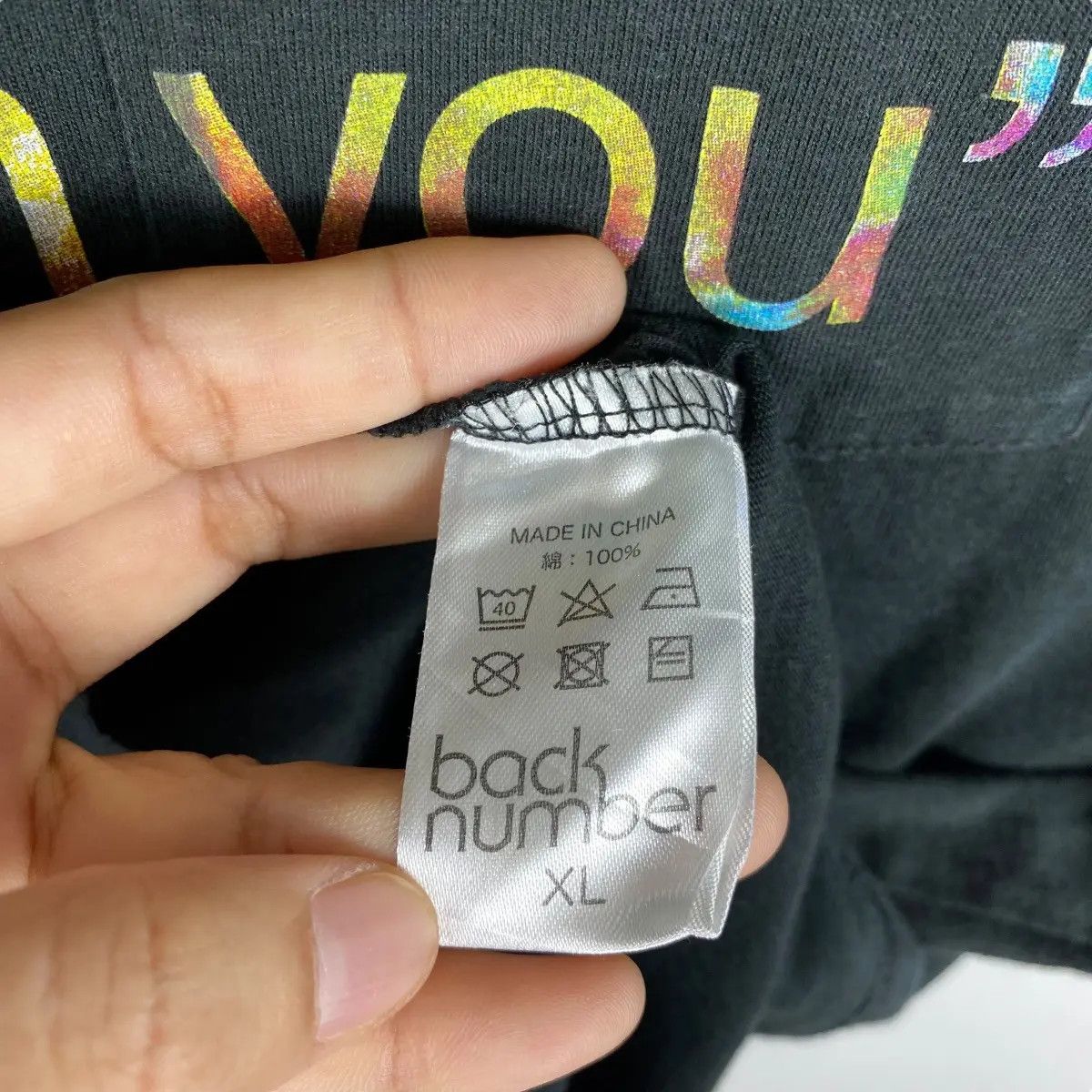 Band Tees BACK NUMBER Dome Tour 2018 "Stay With You" Japanese Band Tee Size US M / EU 48-50 / 2 - 7 Thumbnail