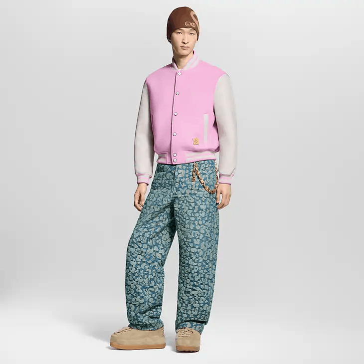 Louis Vuitton Jacquard Workwear Denim Trousers Size US 33 - 4 Thumbnail