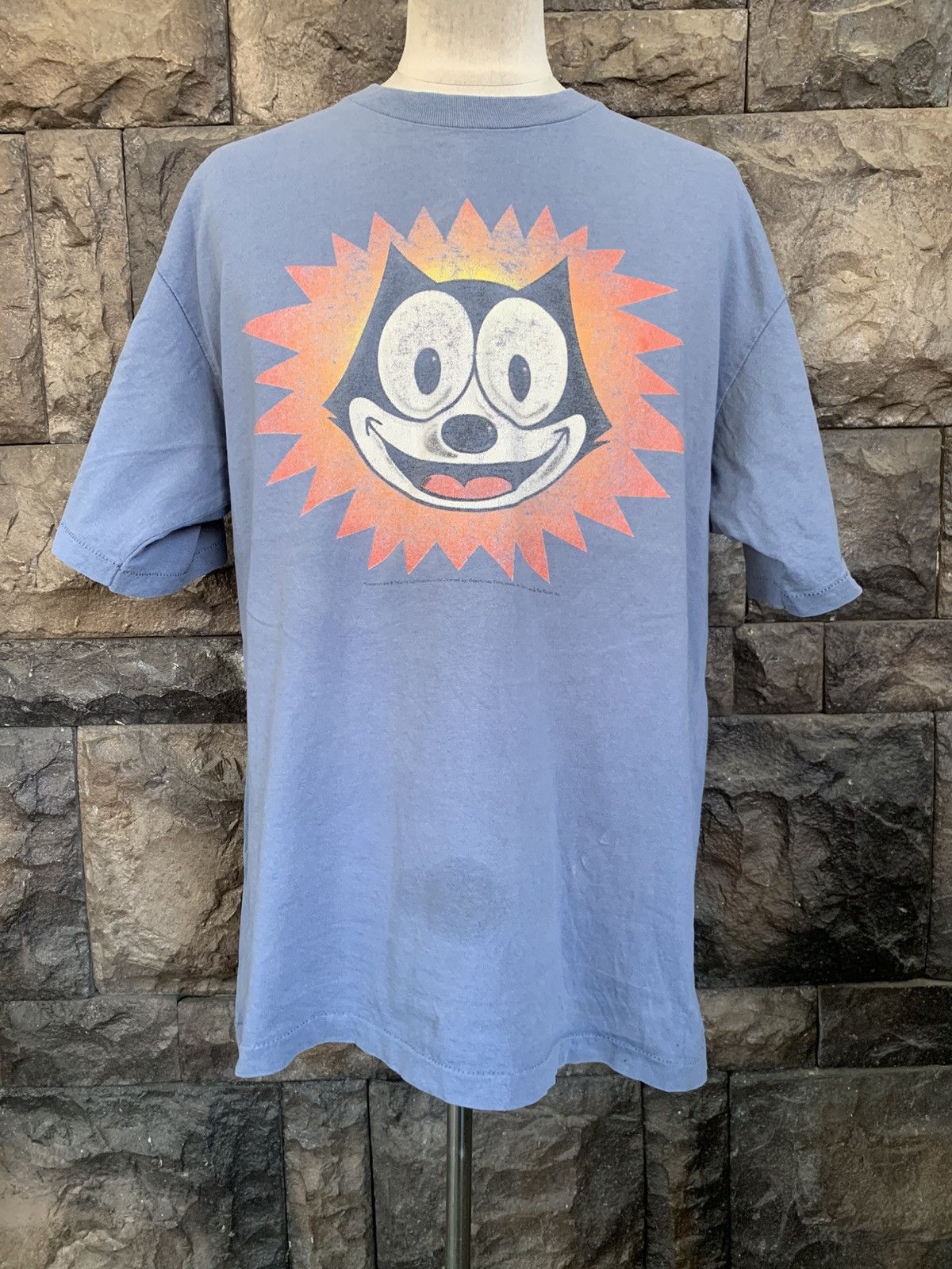 Felix Vintage 90s Felix The Cat T shirt Size US XL / EU 56 / 4 - 1 Thumbnail