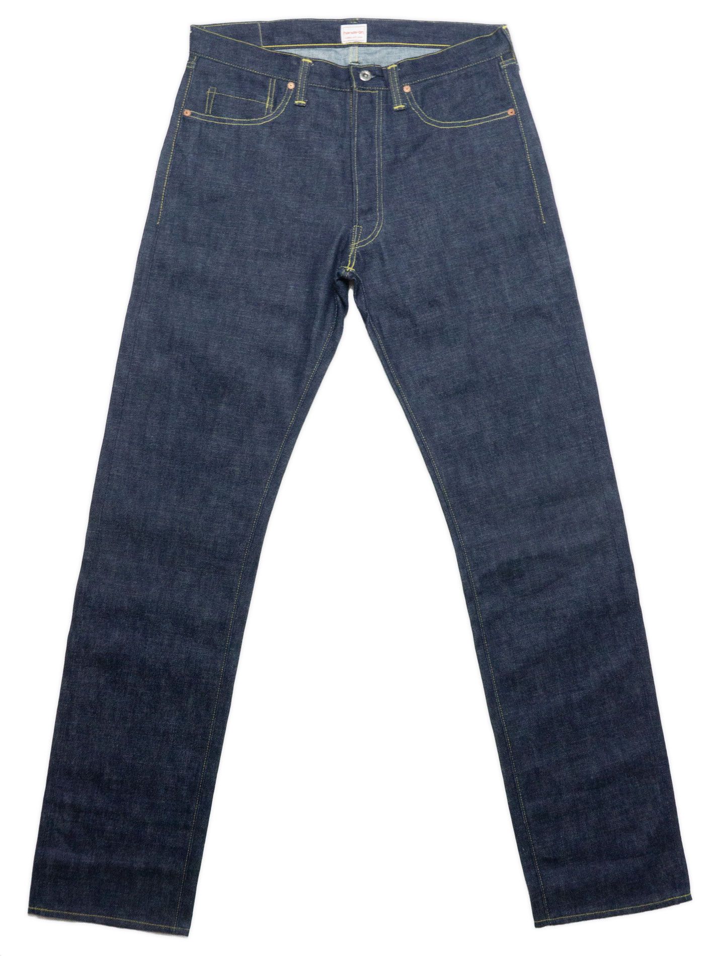 Japanese Brand HANDS-ON S76 W34xL36 1966-type Hand-crafted Selvedge Jeans Size US 34 / EU 50 - 3 Thumbnail