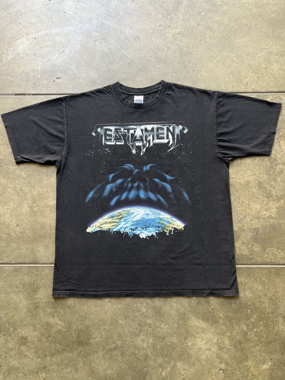 Band Tees × Vintage VTG 2000 Testament The New Order Band Tour Tee Shirt Slayer Size US XL / EU 56 / 4 - 1 Thumbnail