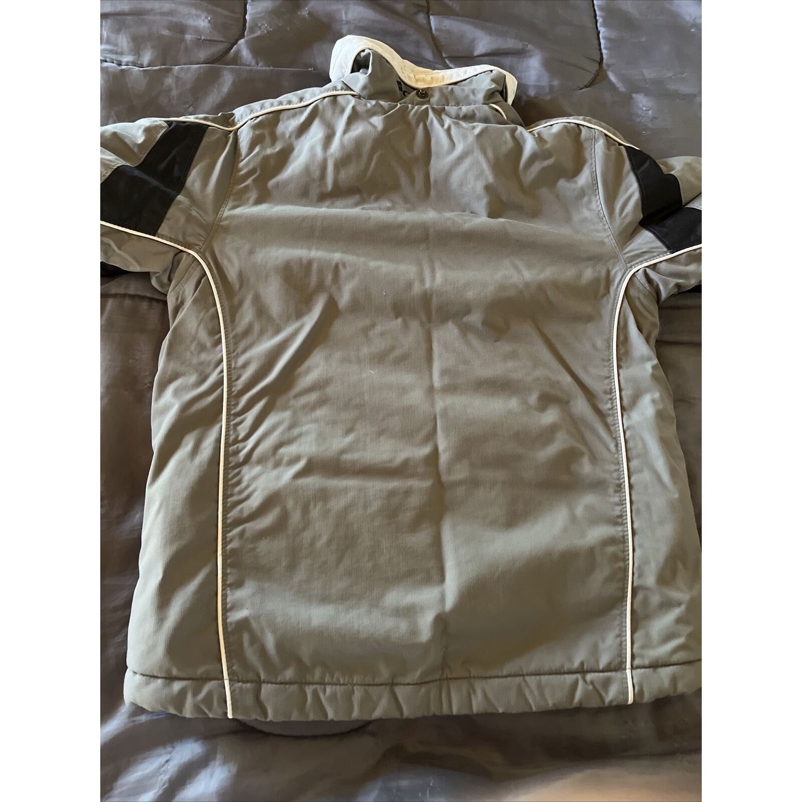 Columbia Columbia Vertex Youth Size 8 Gray LS Zip Lined Winter Jacket Size M / US 6-8 / IT 42-44 - 9 Thumbnail