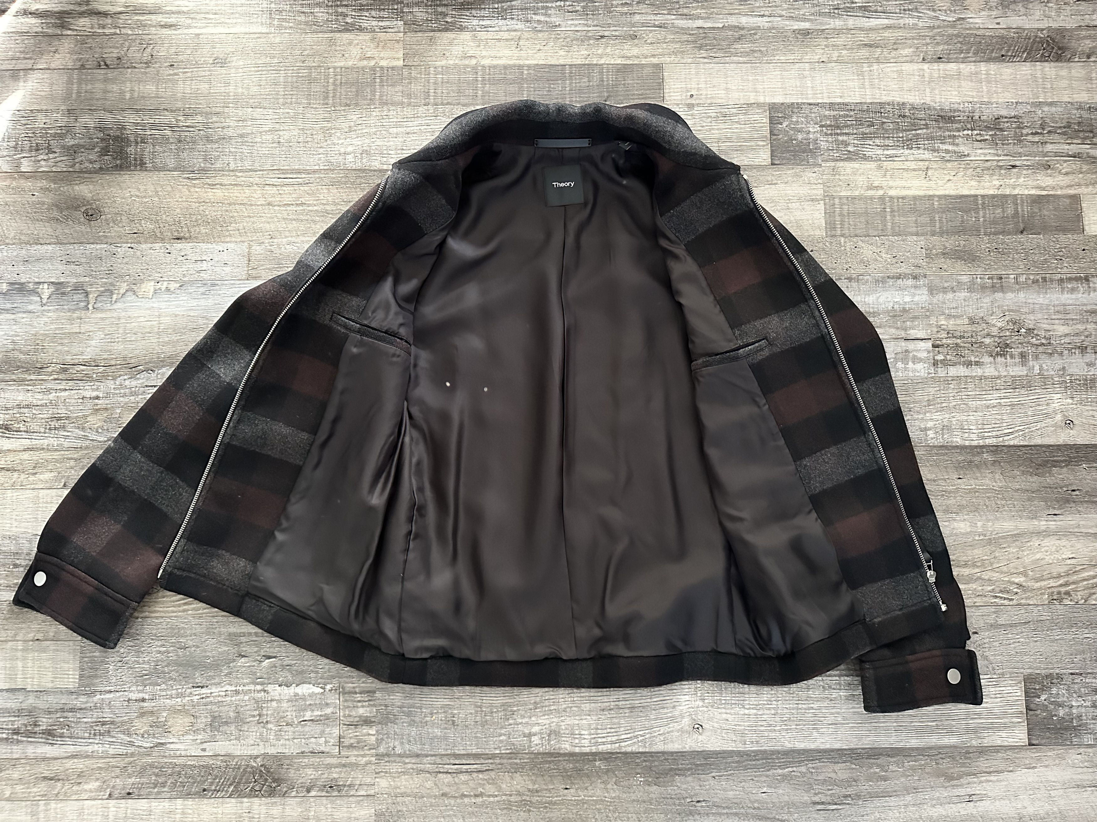 Theory Theory Plaid Wool Jacket Size US S / EU 44-46 / 1 - 3 Thumbnail