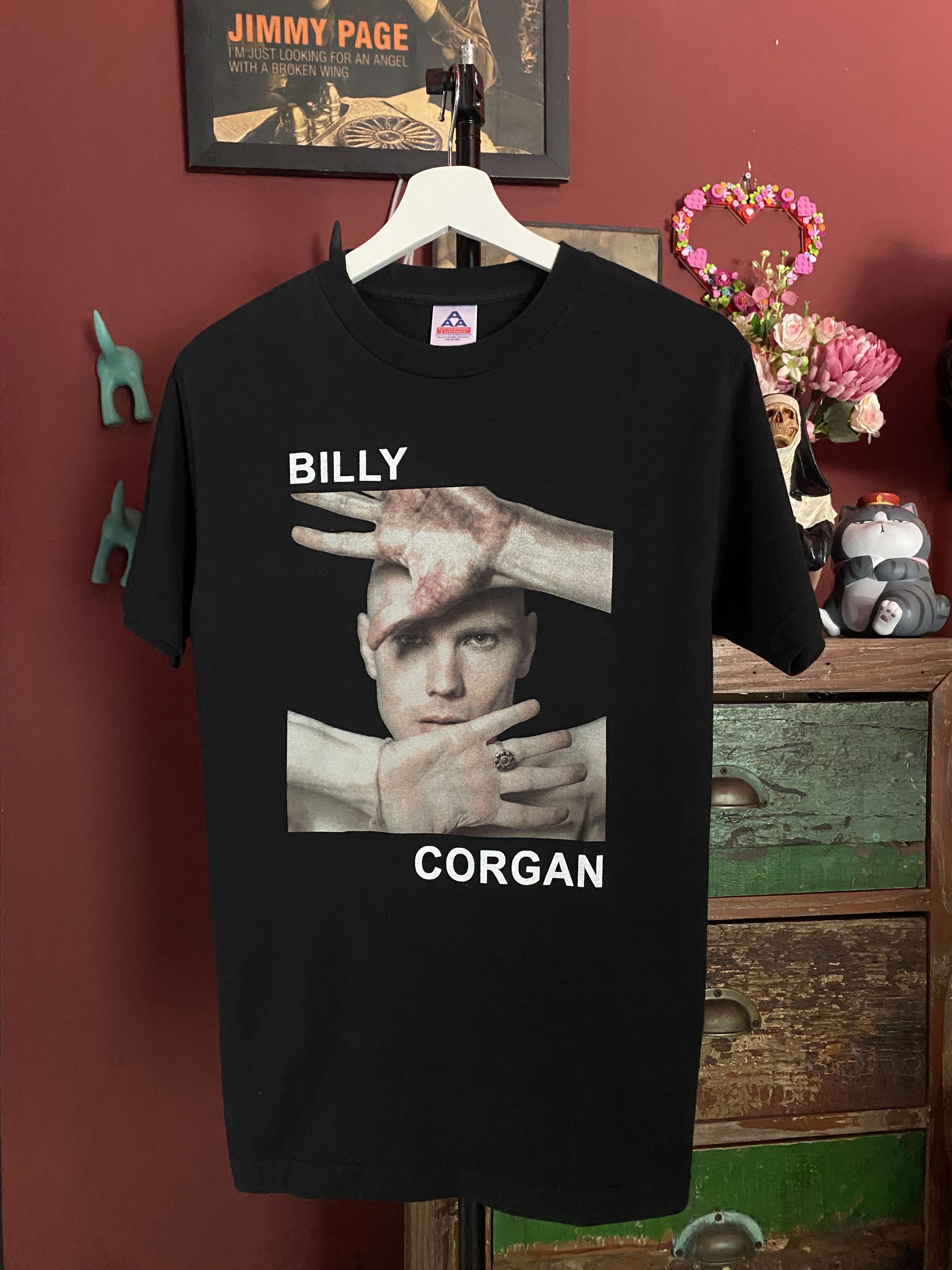 Band Tees × Vintage Vintage Billy Corgan Smashing Pumpkins Tee Size US S / EU 44-46 / 1 - 1 Thumbnail