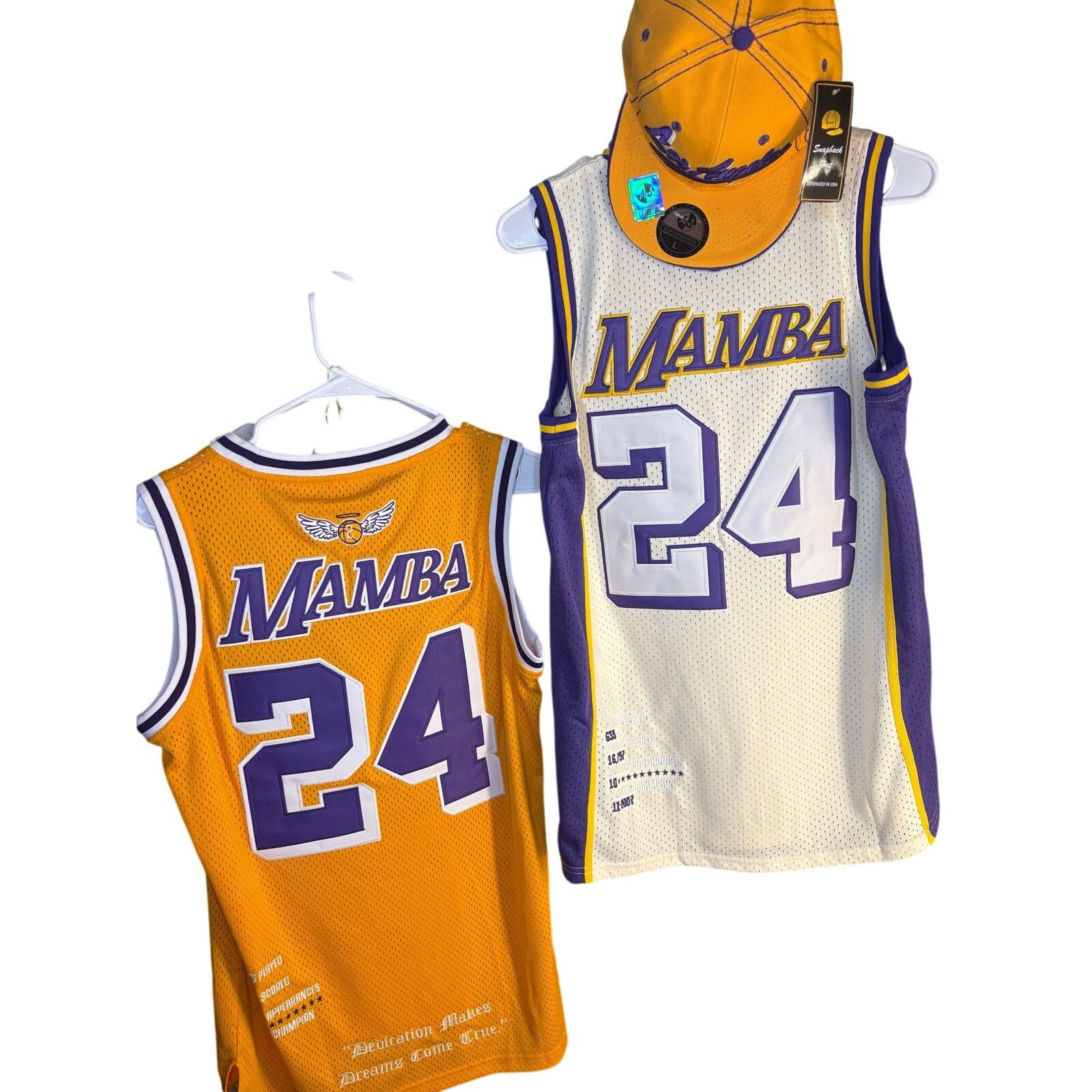 Other NWT 4 KOBE Piece Set!! 2 Jerseys, 1 Hat, & Keychain Size US S / EU 44-46 / 1 - 2 Thumbnail