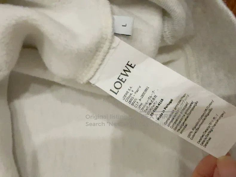 Loewe Loewe Spirited Away Collaboration Fleece Hooded Sweatshirt Size L / US 10 / IT 46 - 4 Thumbnail