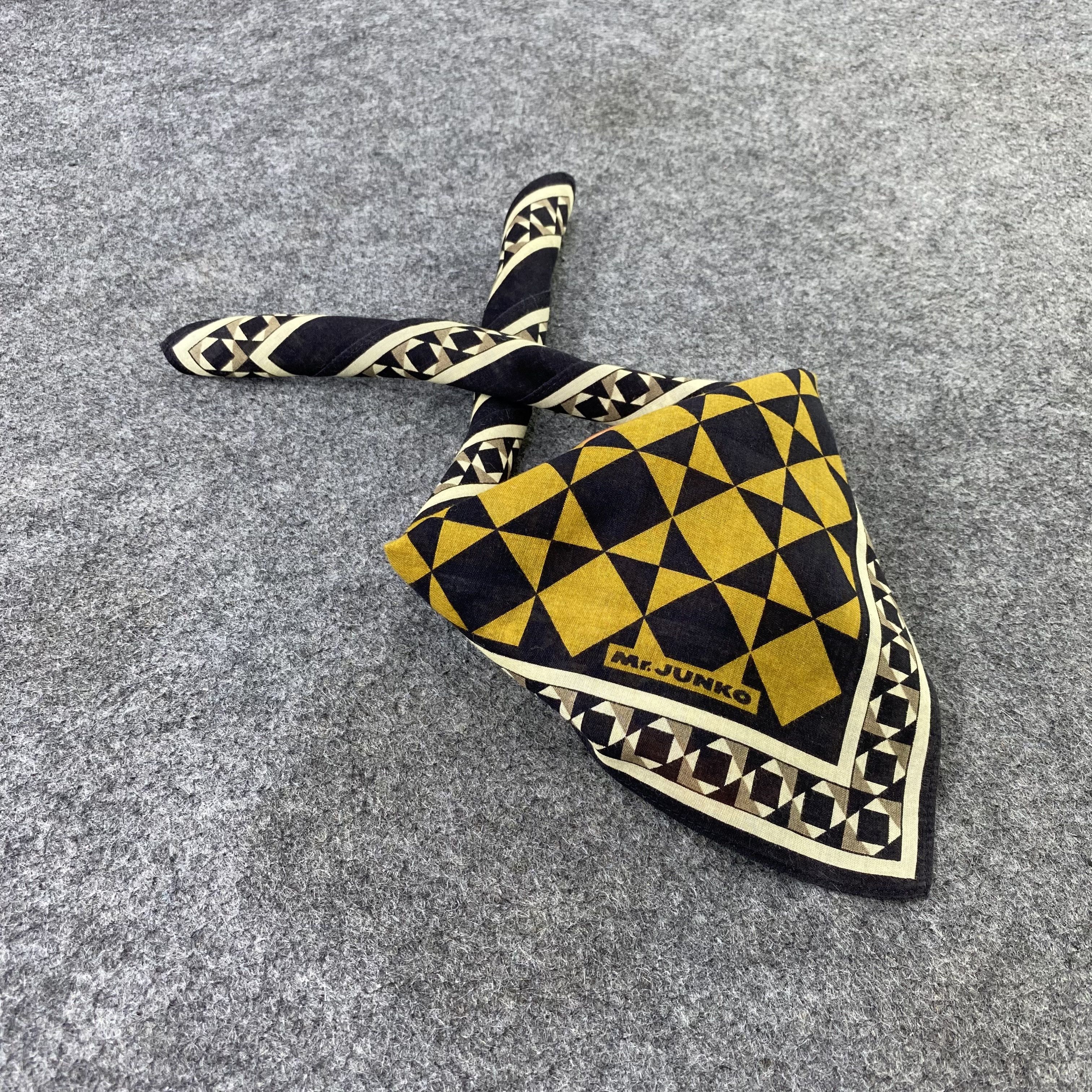 Japanese Brand × Mr. Junko × Vintage Mr. Junko Handkerchief / Bandana / Neckerchief -B1075 Size ONE SIZE - 1 Thumbnail