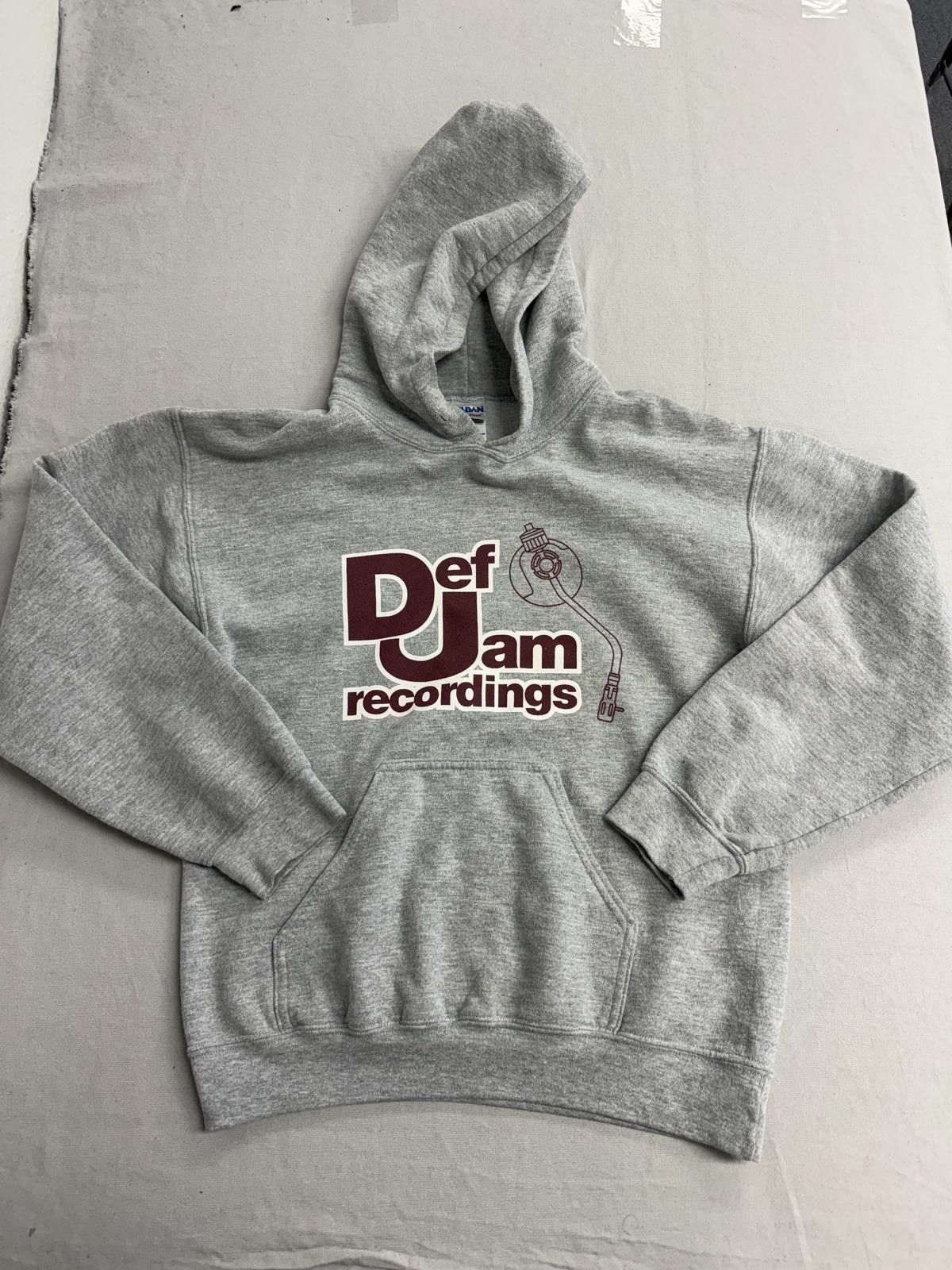 Gildan Def Jam Recordings Hoodie DefJam Logo Record - Small Size US S / EU 44-46 / 1 - 1 Thumbnail