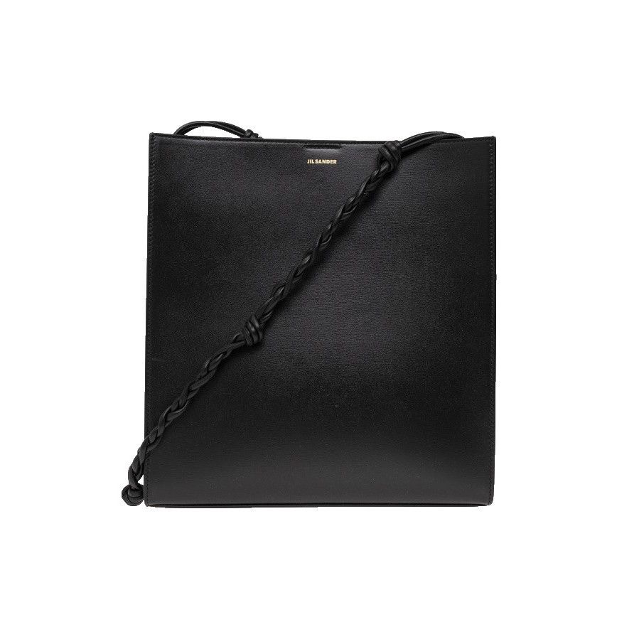 Jil Sander JIL SANDER Tangle Medium Black Leather Shoulder Bag New & Au Size ONE SIZE - 1 Thumbnail
