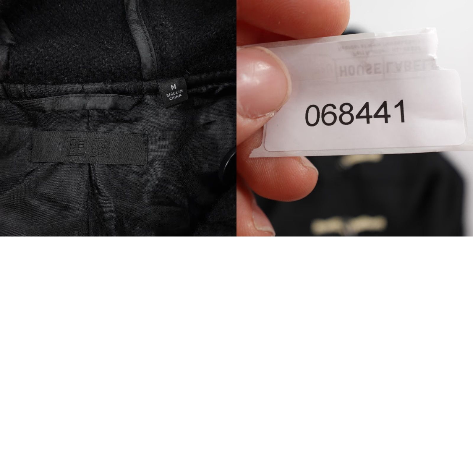 Uniqlo Uniqlo Coat Womens Medium Black Wool Blend Toggle Duffle Hooded Parka Size M / US 6-8 / IT 42-44 - 8 Thumbnail