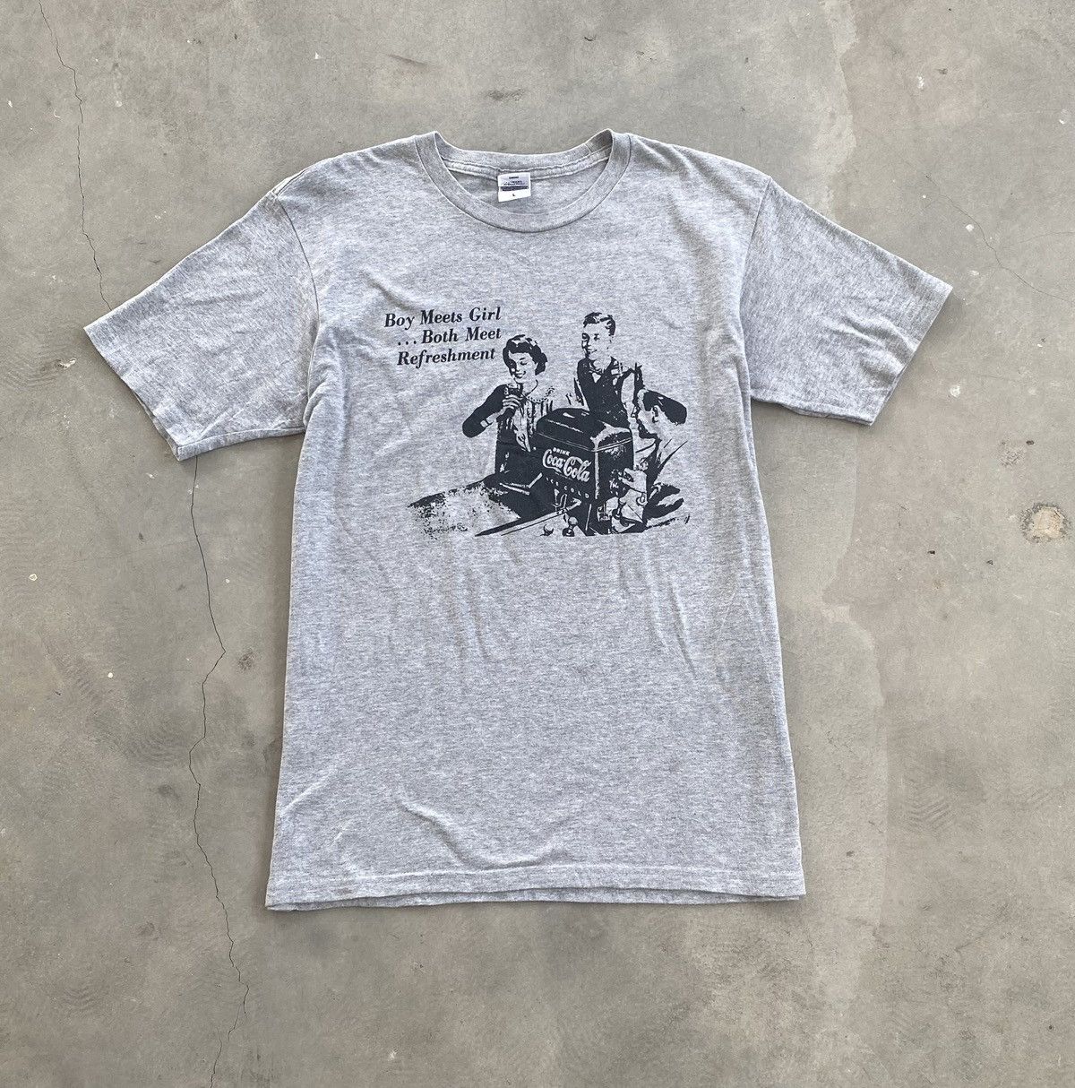 Coca Cola × Vintage COCA COLA REFRESHMENT TEE Size US L / EU 52-54 / 3 - 2 Thumbnail