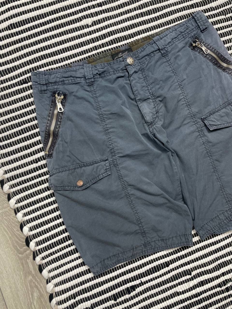 JET SET × Japanese Brand × Vintage Vintage Jet Set Cargo Faded Shorts Y2K Size US 34 / EU 50 - 2 Thumbnail