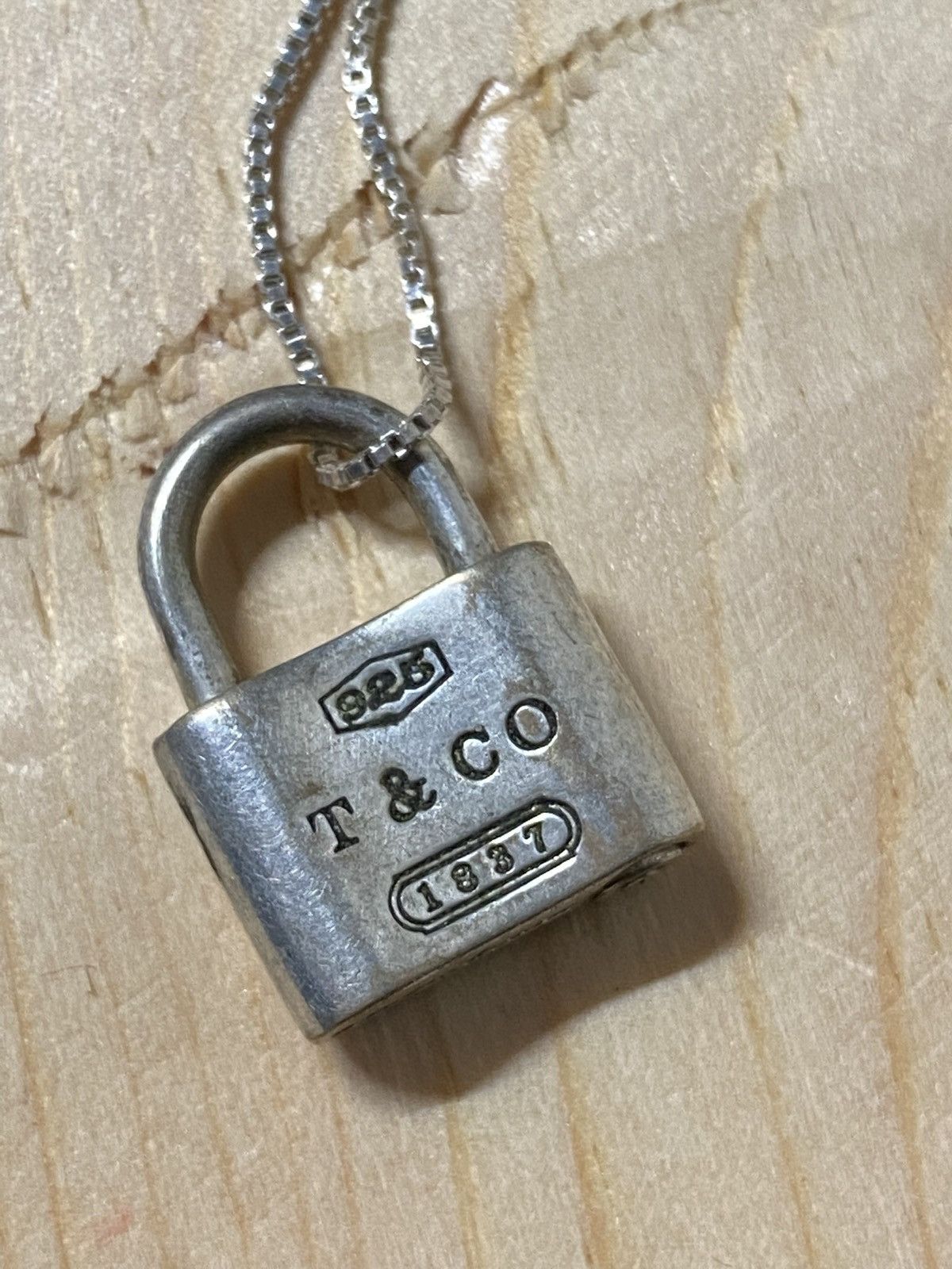 Tiffany & Co. Tiffany & Co Heart Lock Pendant Sterling Silver Necklace Size ONE SIZE - 8 Thumbnail