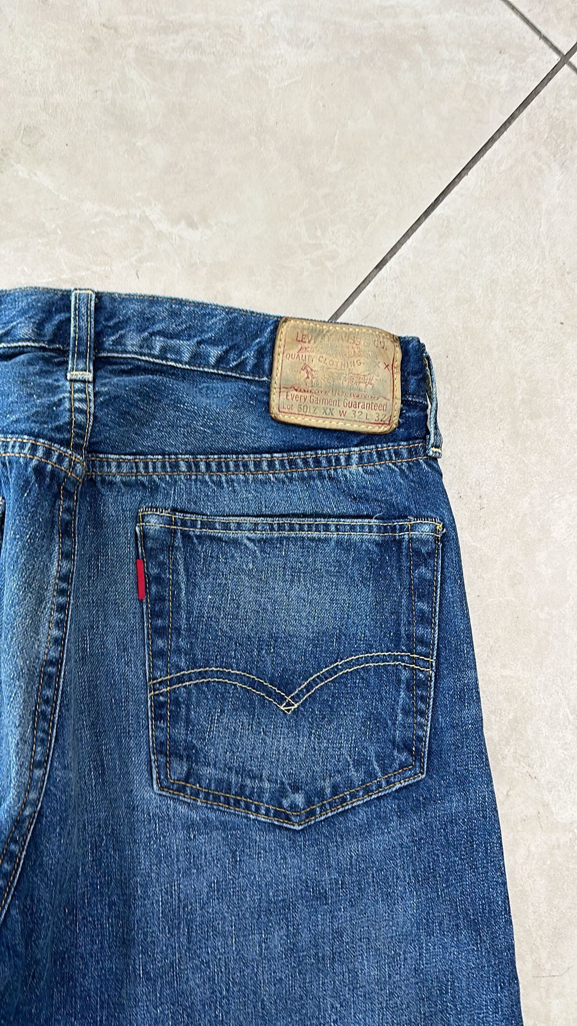 Levi's Vintage Clothing LVC Levi's Vintage Clothing 1954 501XX BigE Selvedge Jeans Size US 32 / EU 48 - 3 Thumbnail
