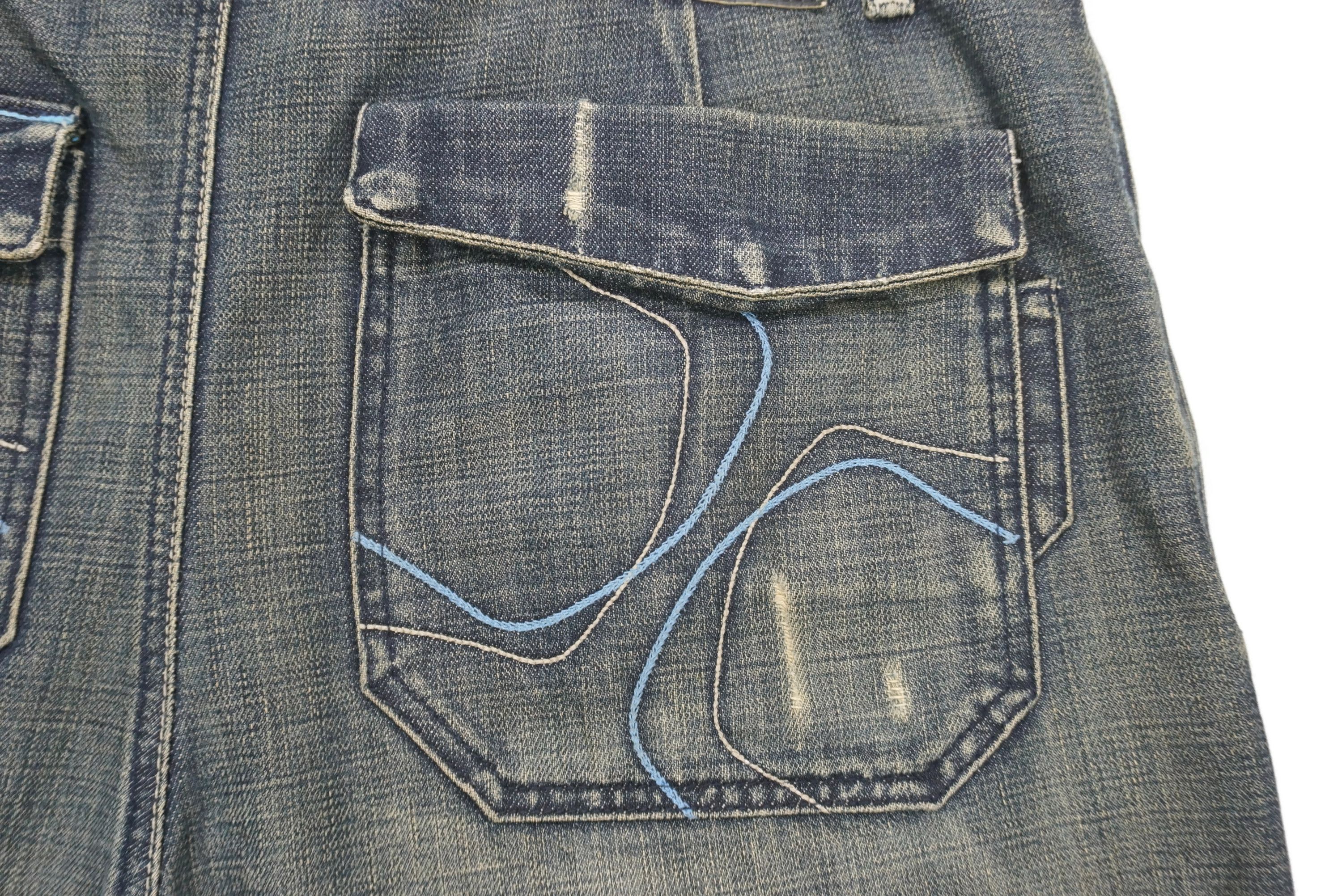 Hurley Baggy Jeans fits W38 L32.5 Y2K Hip Hop Skateboards Denim Size US 36 / EU 52 - 8 Thumbnail