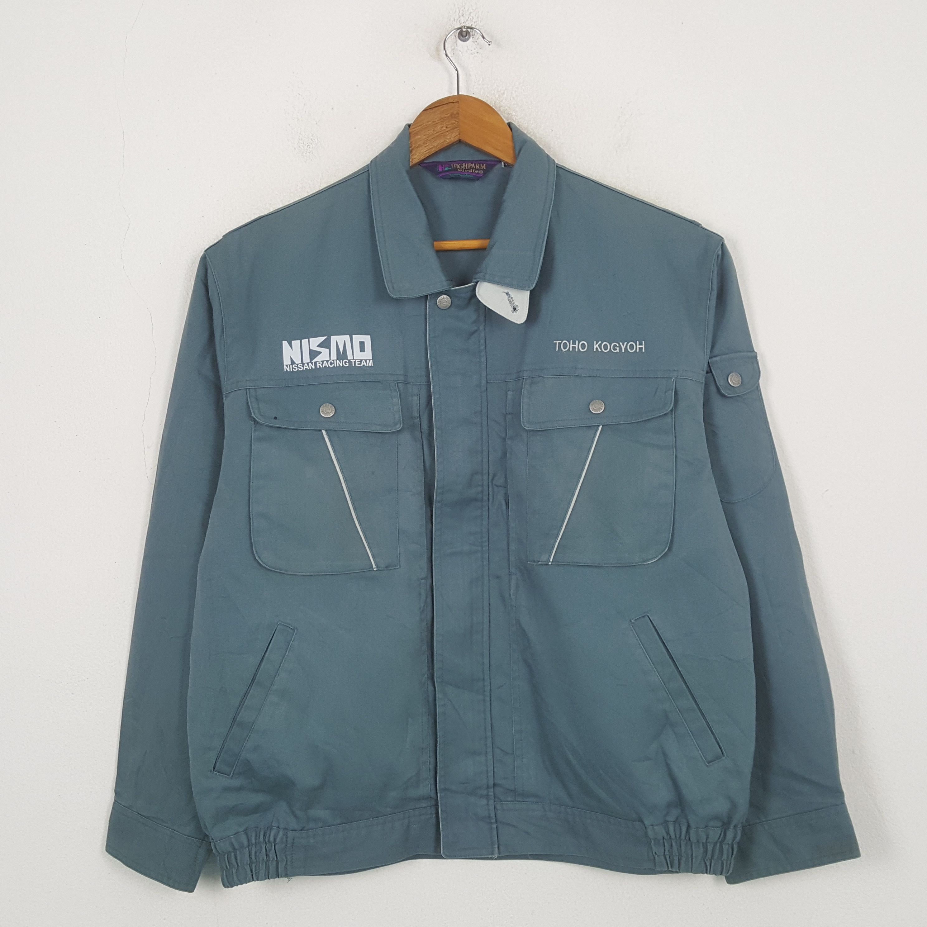 Nissan Vintage Nismo Nissan Racing Team Custom Jacket C298N4 Size US XL / EU 56 / 4 - 3 Thumbnail