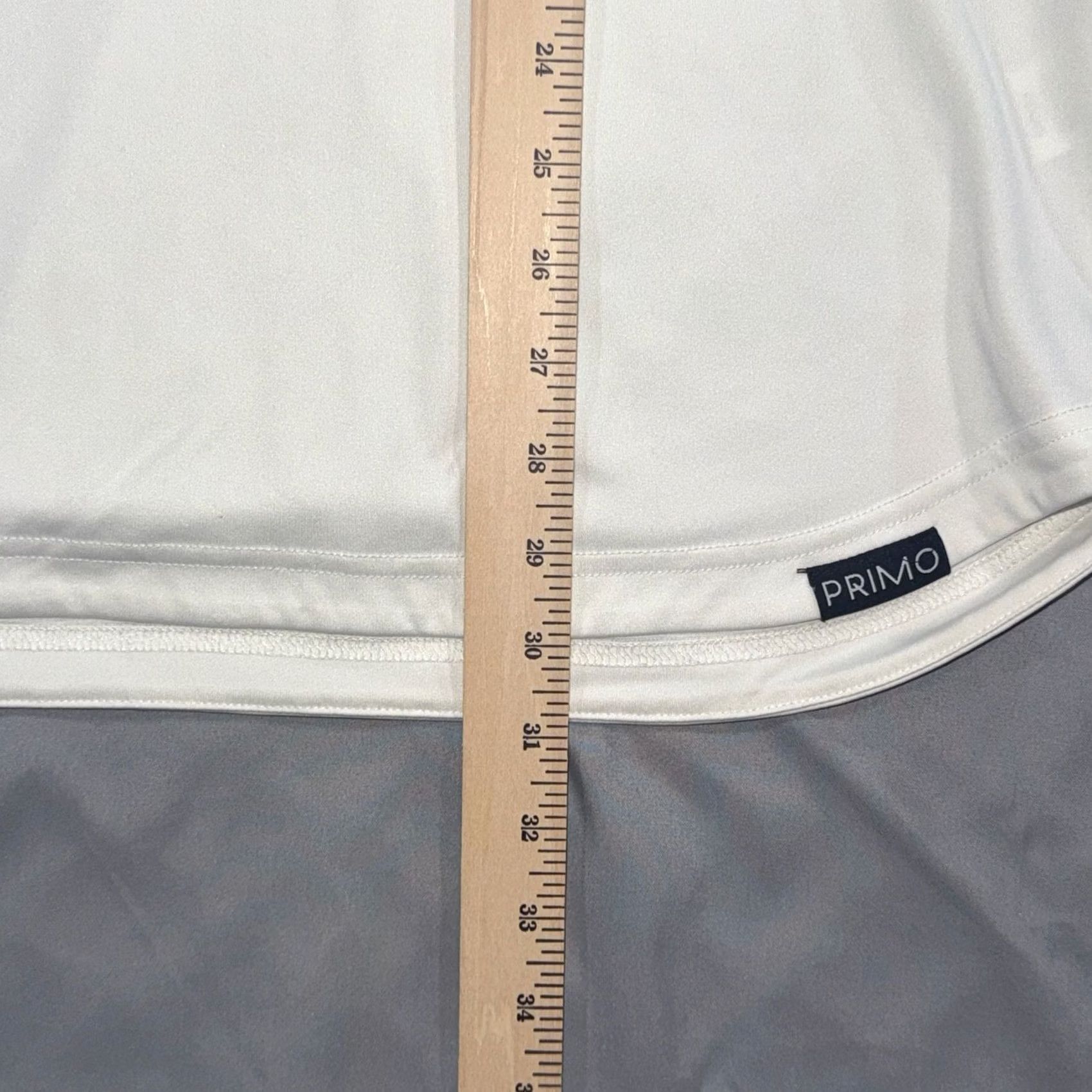 Vintage Primo Golf Polo Shirt White Pocket Polo Short Sleeve XL Mens Golf Shirt Moisture Wicking Classic Fit 30 in Chest 47 in 23.5 in Pit to Pit Size US XL / EU 56 / 4 - 8 Thumbnail