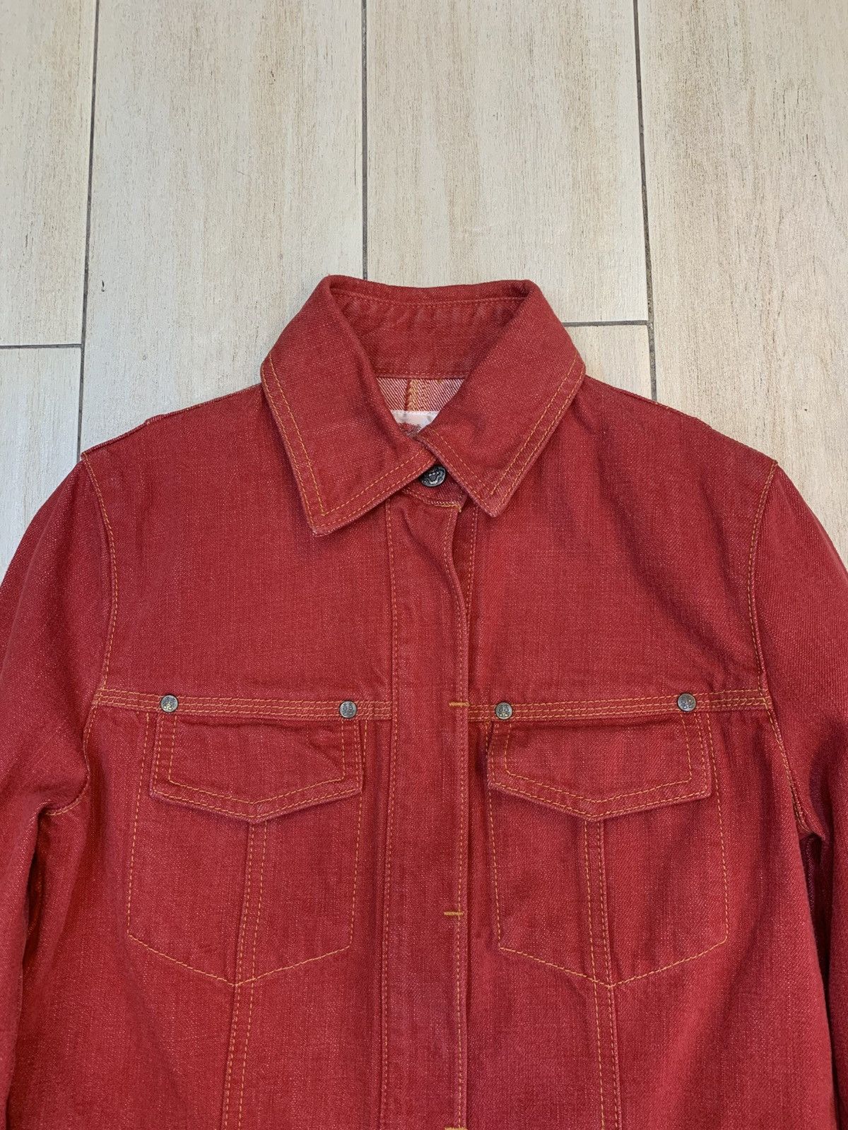 Vivienne Tam Vivienne Tam Dragon Embroidered Denim Jacket Size XS / US 0-2 / IT 36-38 - 3 Thumbnail
