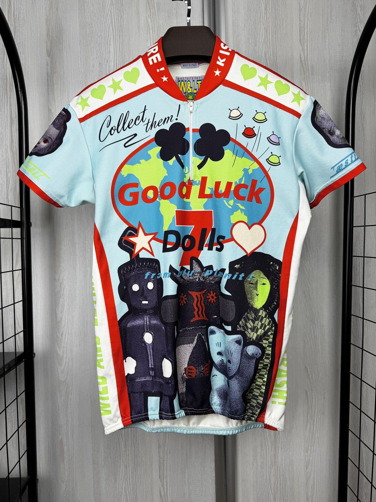 W&LT Walter Van Beirendonck S/S 1996 Good Luck Dolls W&LT Jersey Size US L / EU 52-54 / 3 - 2 Thumbnail