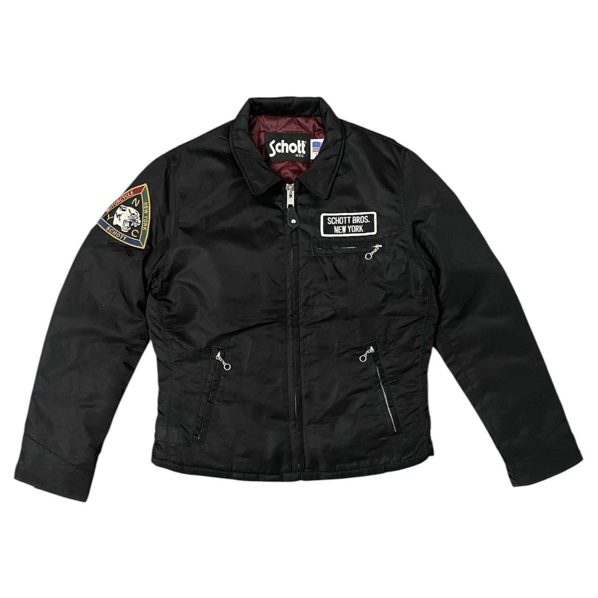 Schott Vintage Schoot Motorcycles Bikers Jacket Size US S / EU 44-46 / 1 - 2 Thumbnail
