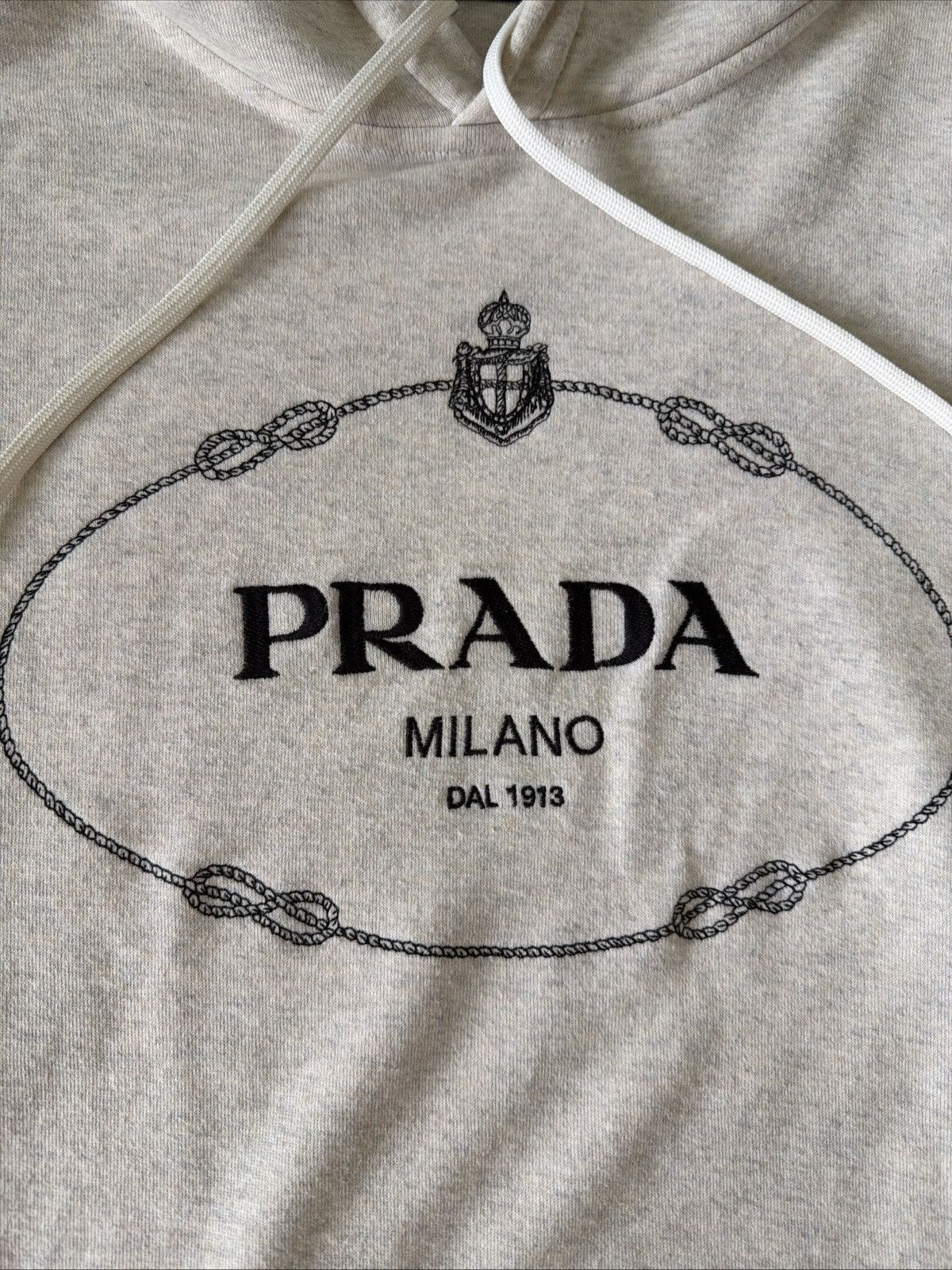 Prada Prada Signature Logo Hoodie - Large Size US L / EU 52-54 / 3 - 2 Thumbnail