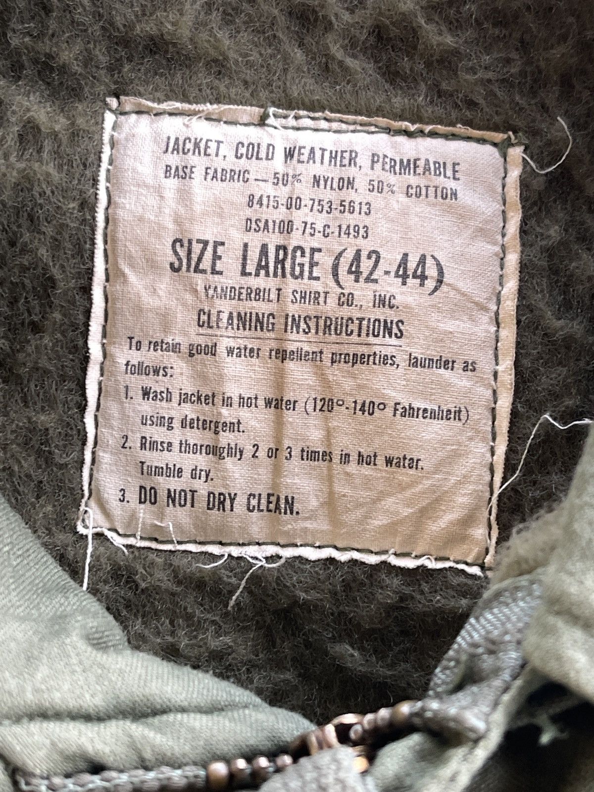 Vintage Vintage Vanderbilt 1974 USN Deck Jacket Size US L / EU 52-54 / 3 - 17 Thumbnail