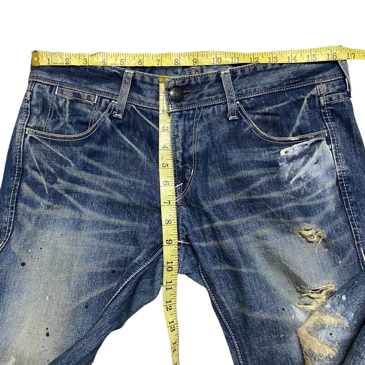 Murder License Murder License Distressed Denim Painter Jeans Size US 32 / EU 48 - 17 Thumbnail