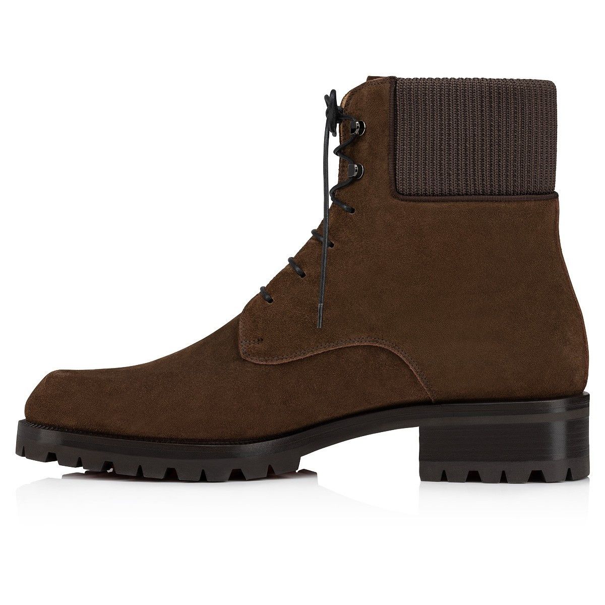 Christian Louboutin o1s1wg110125 Trapman Ankle Boots in Brown Size US 12 / EU 45 - 2 Thumbnail