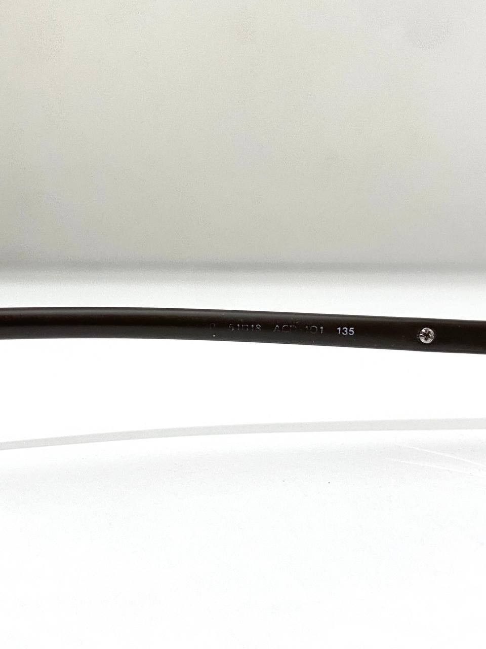 Prada Prada Red Tab Logo Retro Rimless Square Eyeglasses Y2K Size ONE SIZE - 8 Thumbnail