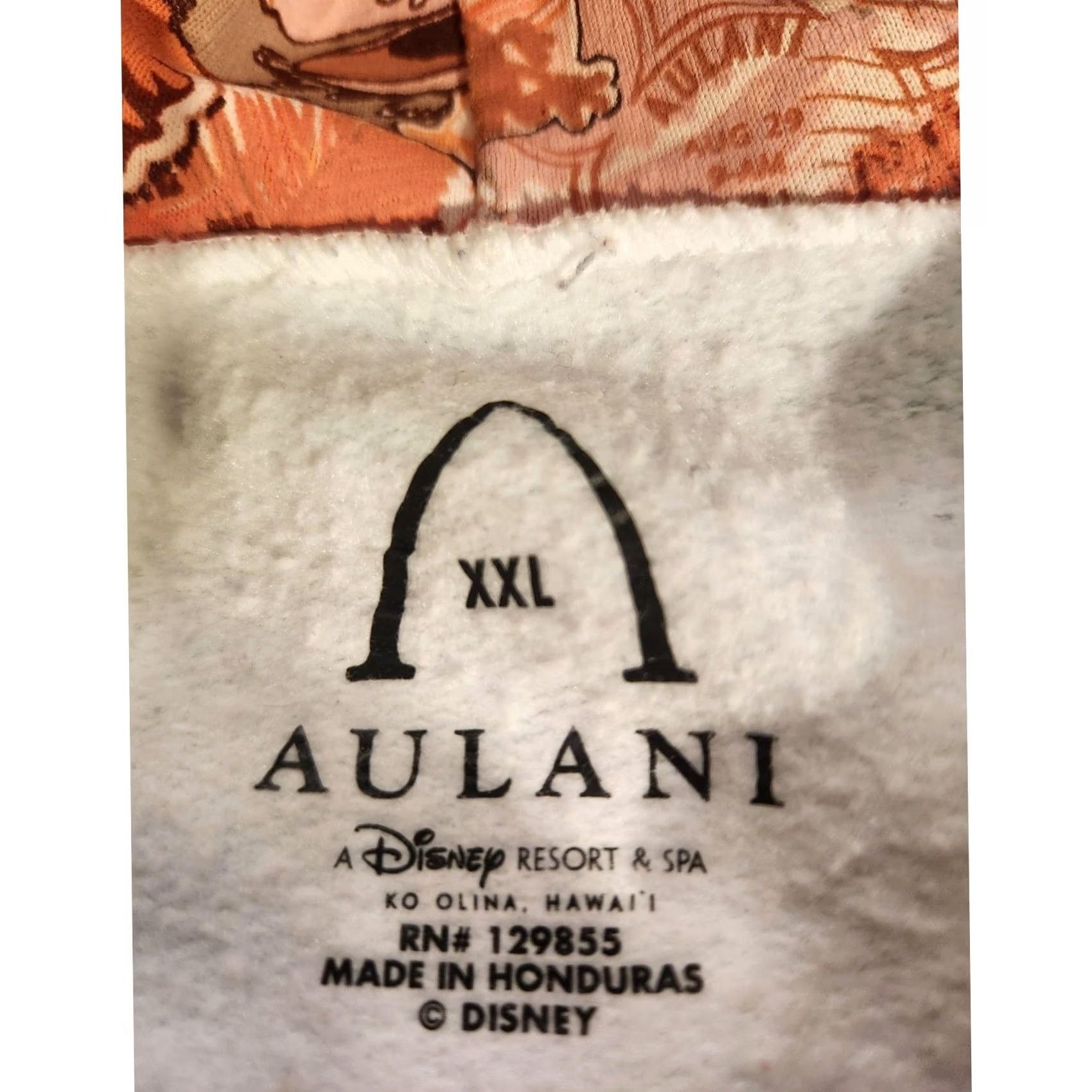 Disney VINTAGE Disney Aulani Hoodie Sweatshirt Mens 2XL White 2015 Minnie Full Zip Graphic Size US XXL / EU 58 / 5 - 2 Thumbnail