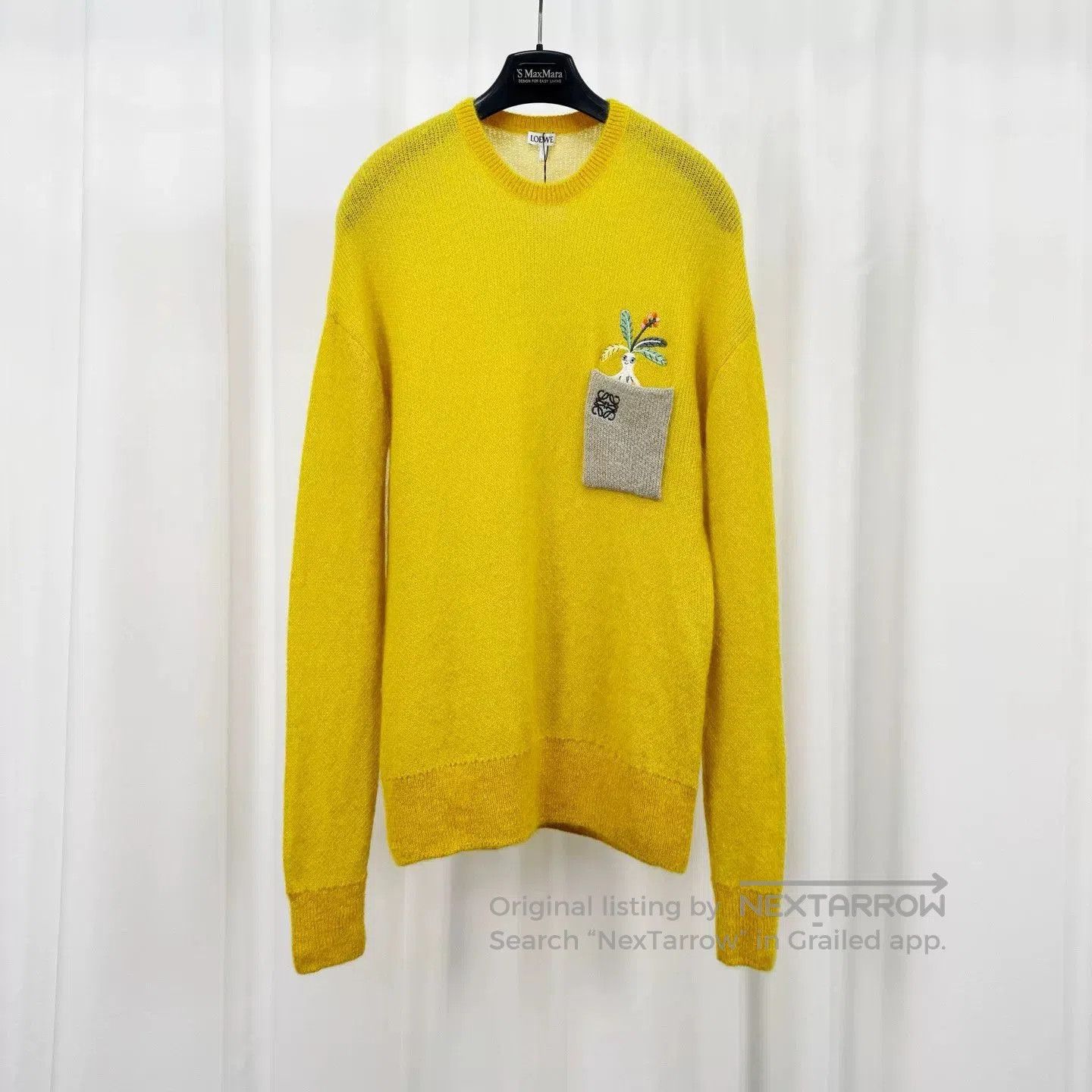Loewe Loewe 2025 Pocket Embroidery Mohair Sweater. Size M / US 6-8 / IT 42-44 - 1 Thumbnail