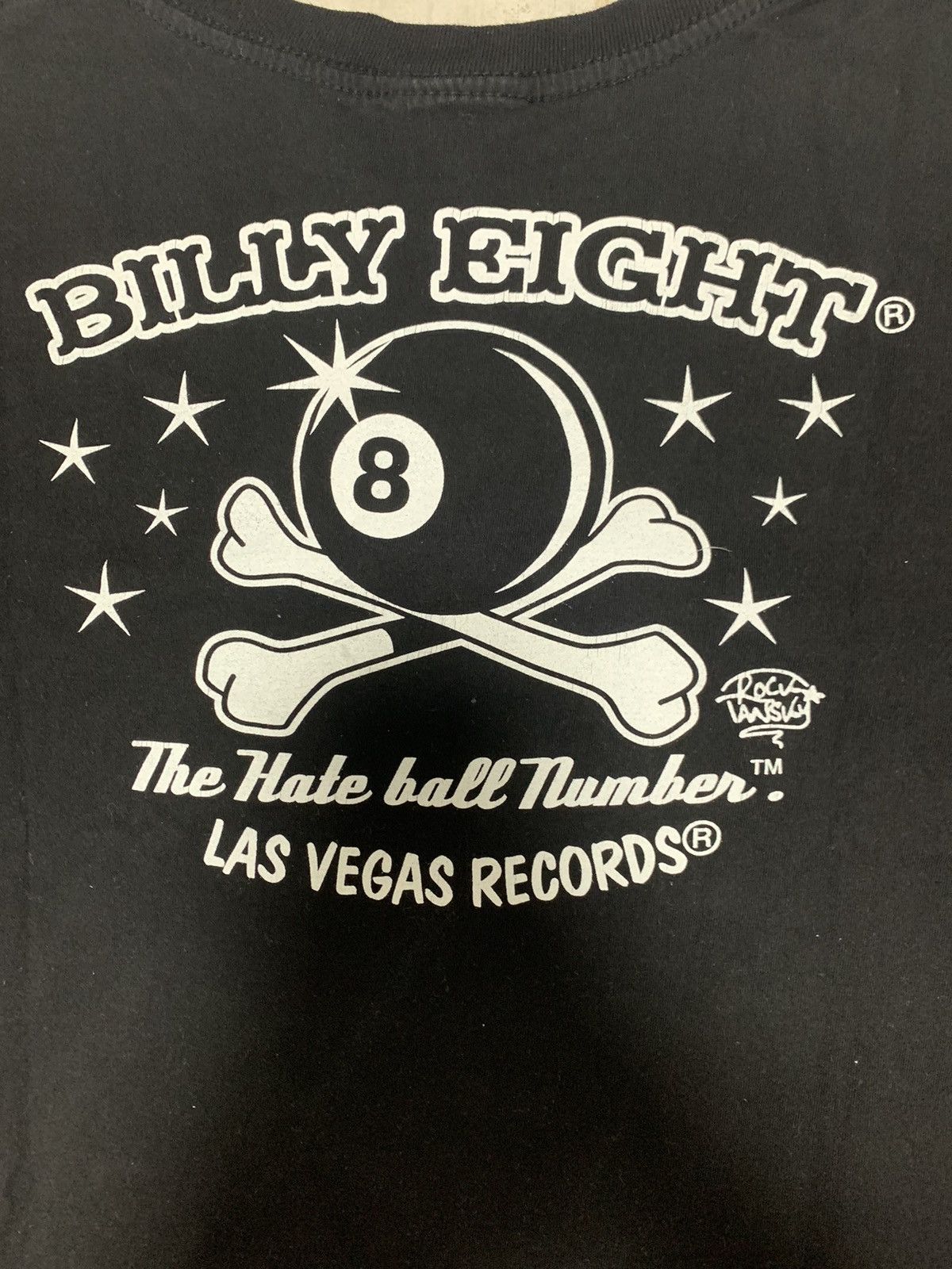 Affliction × Vintage Vintage Billy Eight t-shirt Size US XXL / EU 58 / 5 - 5 Thumbnail
