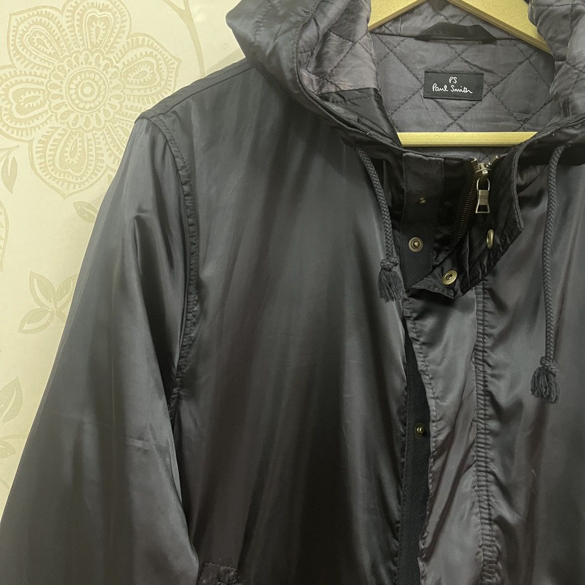 Paul Smith × Vintage Paul Smith Nylon Parkas Long Jacket Size US L / EU 52-54 / 3 - 7 Thumbnail