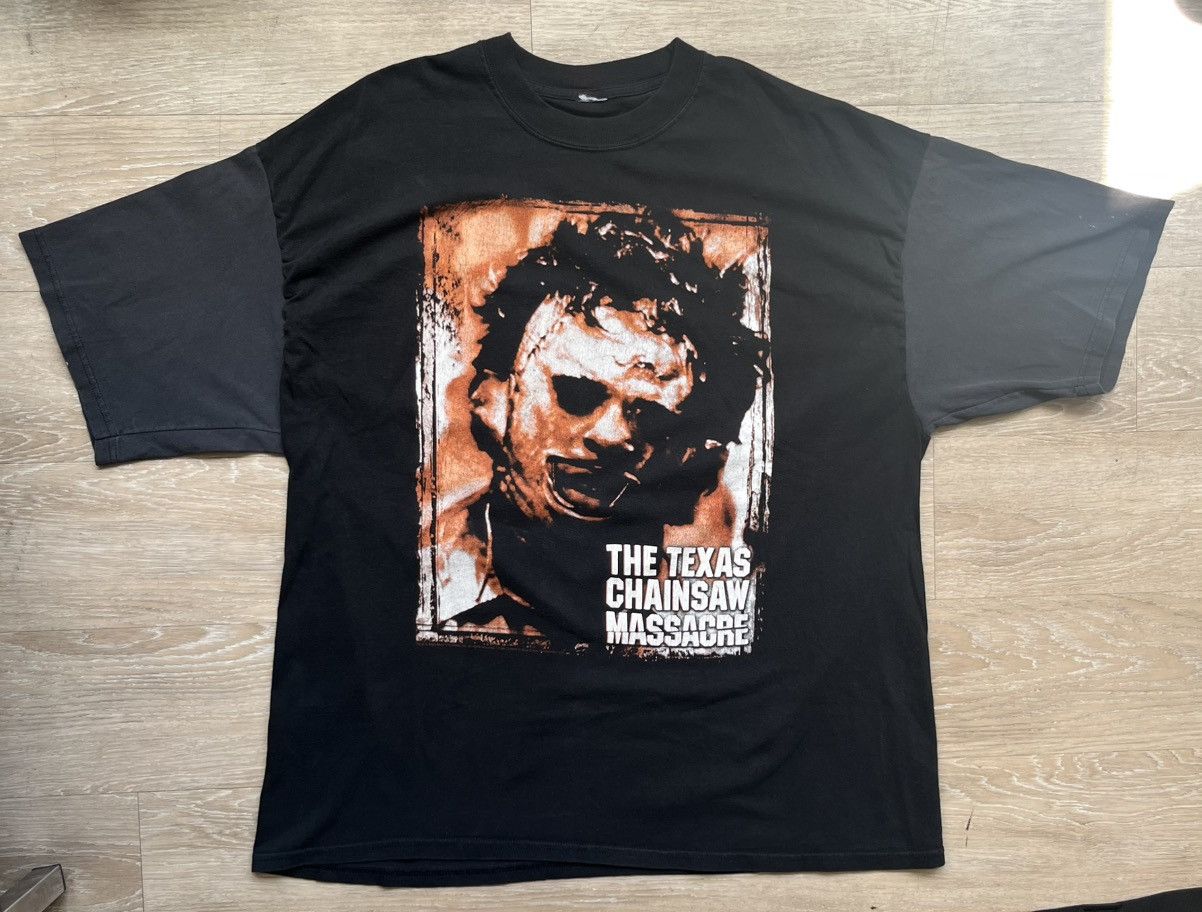 ●SUNDAYOFFCLUB● Texas Chainsaw Massacre Vintage Thrashed T The Texas Chainsaw Massacre 50th Anniversary Official T